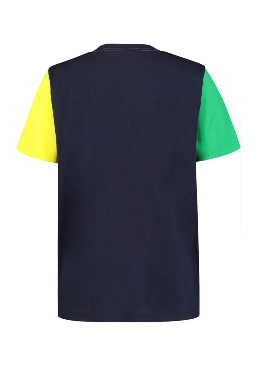 Boys 8-20 Flag Block Short Sleeve T-Shirt