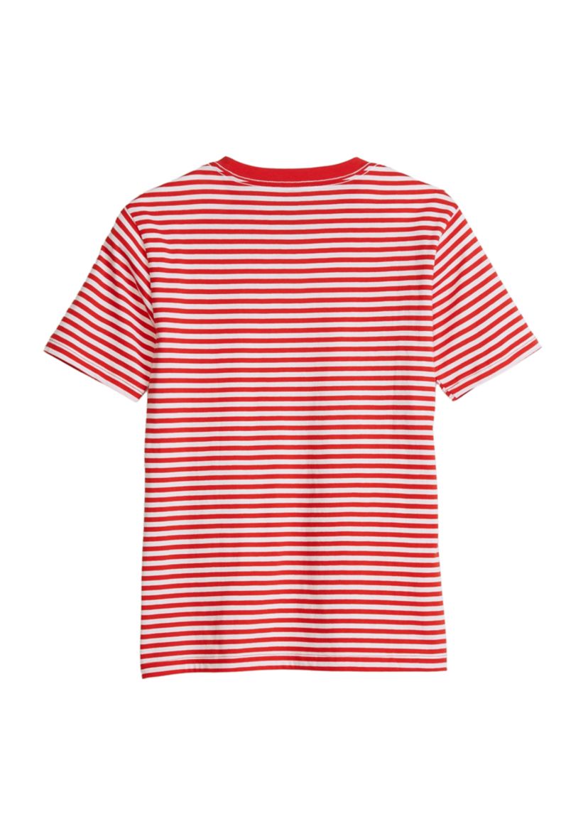 Boys 8-20 Short Sleeve Striped Cotton T-Shirt 