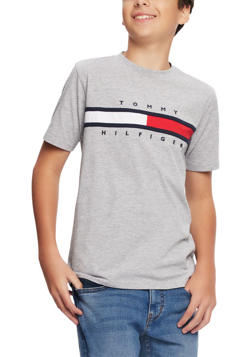 Boys 8-20 New Signature Graphic Heather T-Shirt