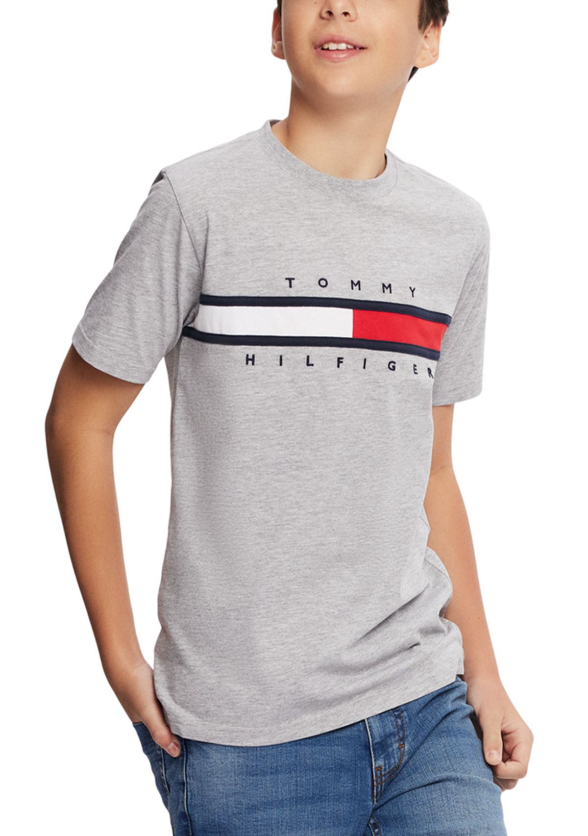 Boys 8-20 New Signature Graphic Heather T-Shirt