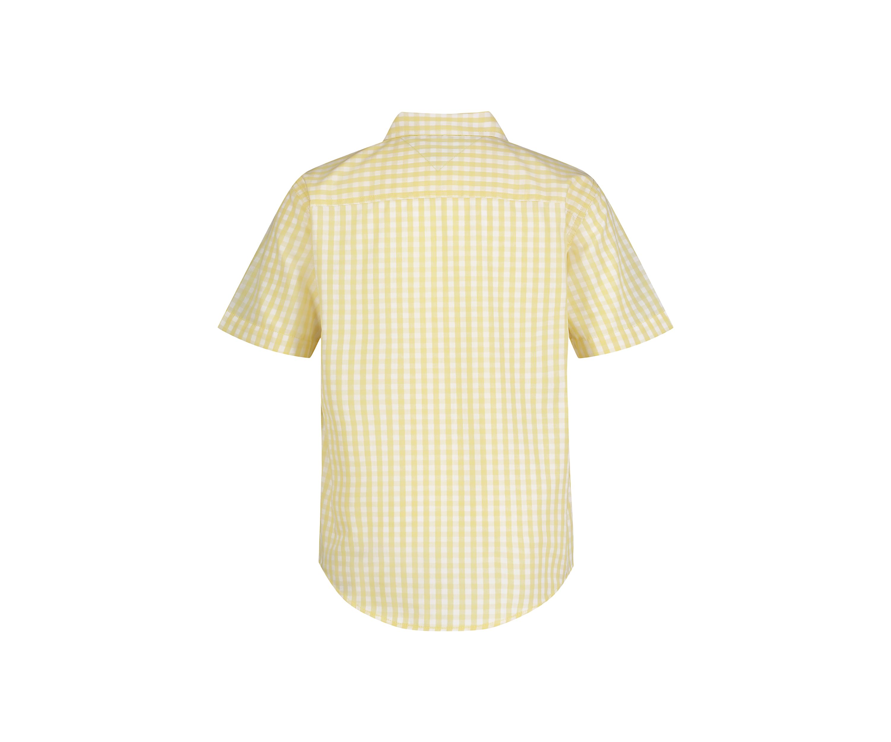 Boys 8-20 Short Sleeve Gingham Woven Shirt