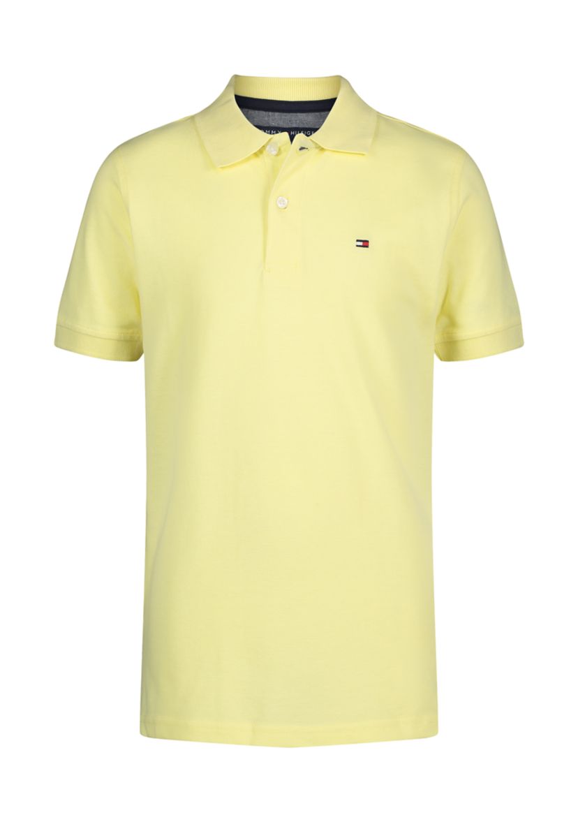Boys 4-7 Short Sleeve Ivy Knit Polo Shirt