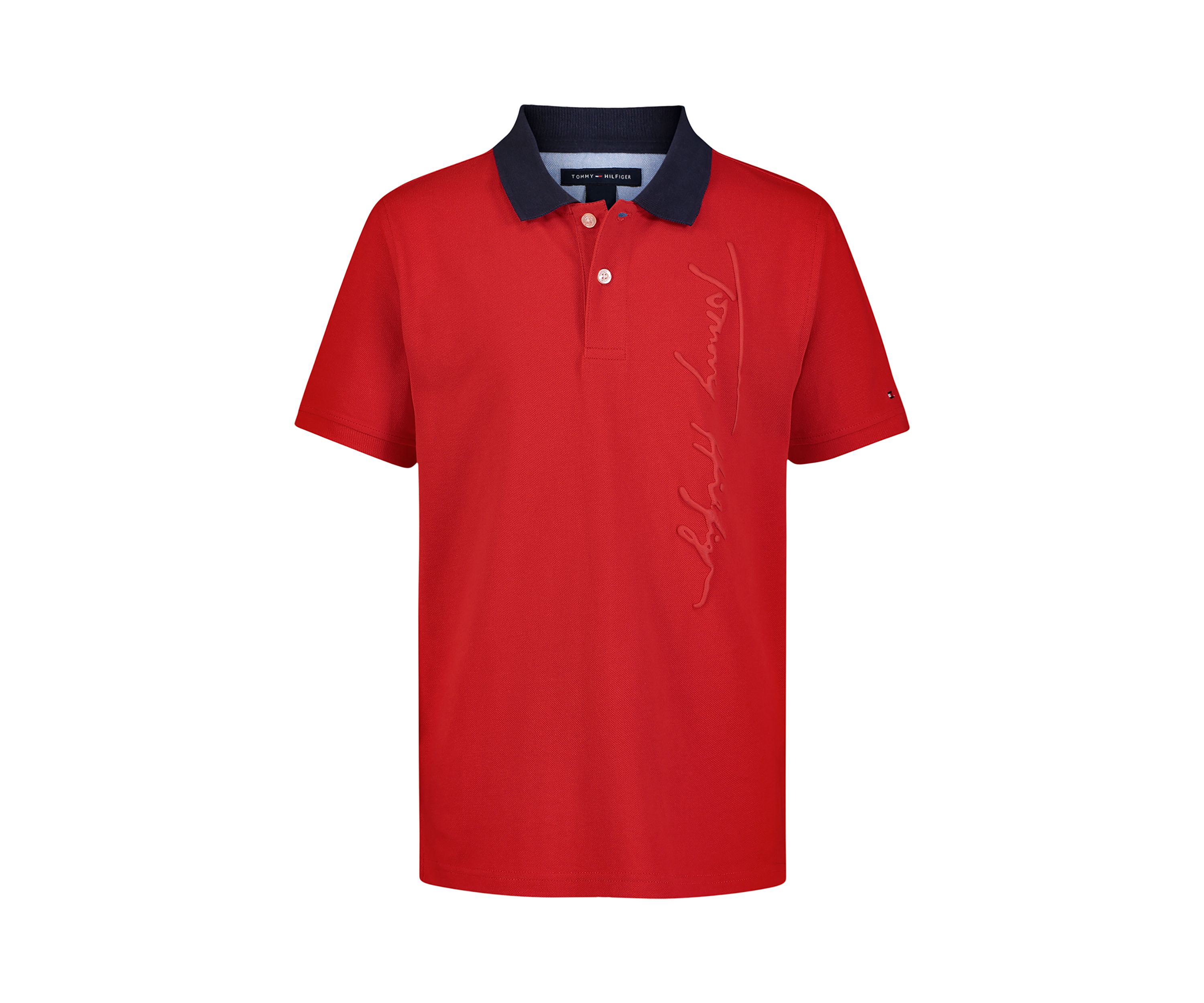 Boys 8-20 Script Logo Polo Shirt