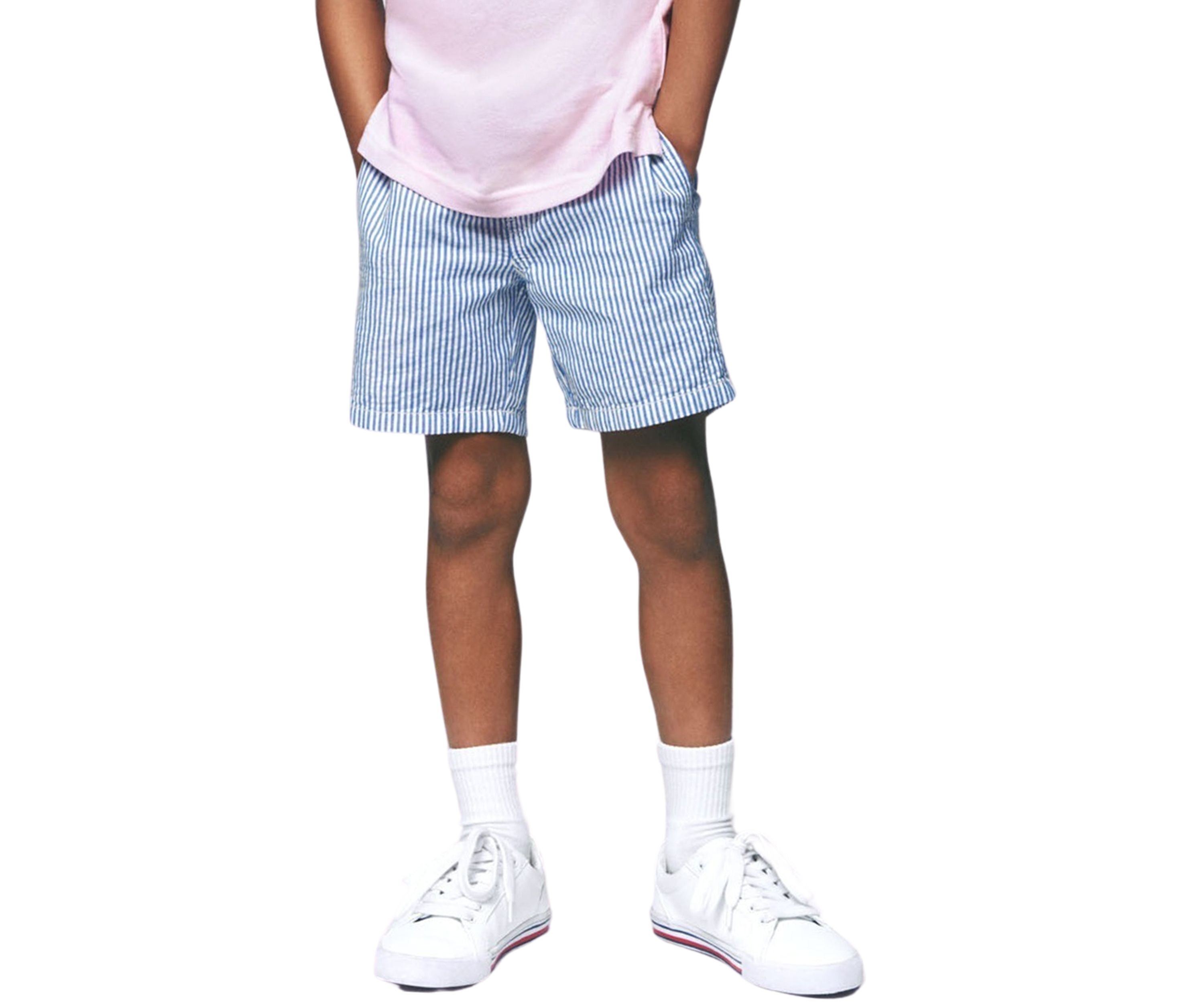 Boys 8-20 Seersucker Stripe Shorts