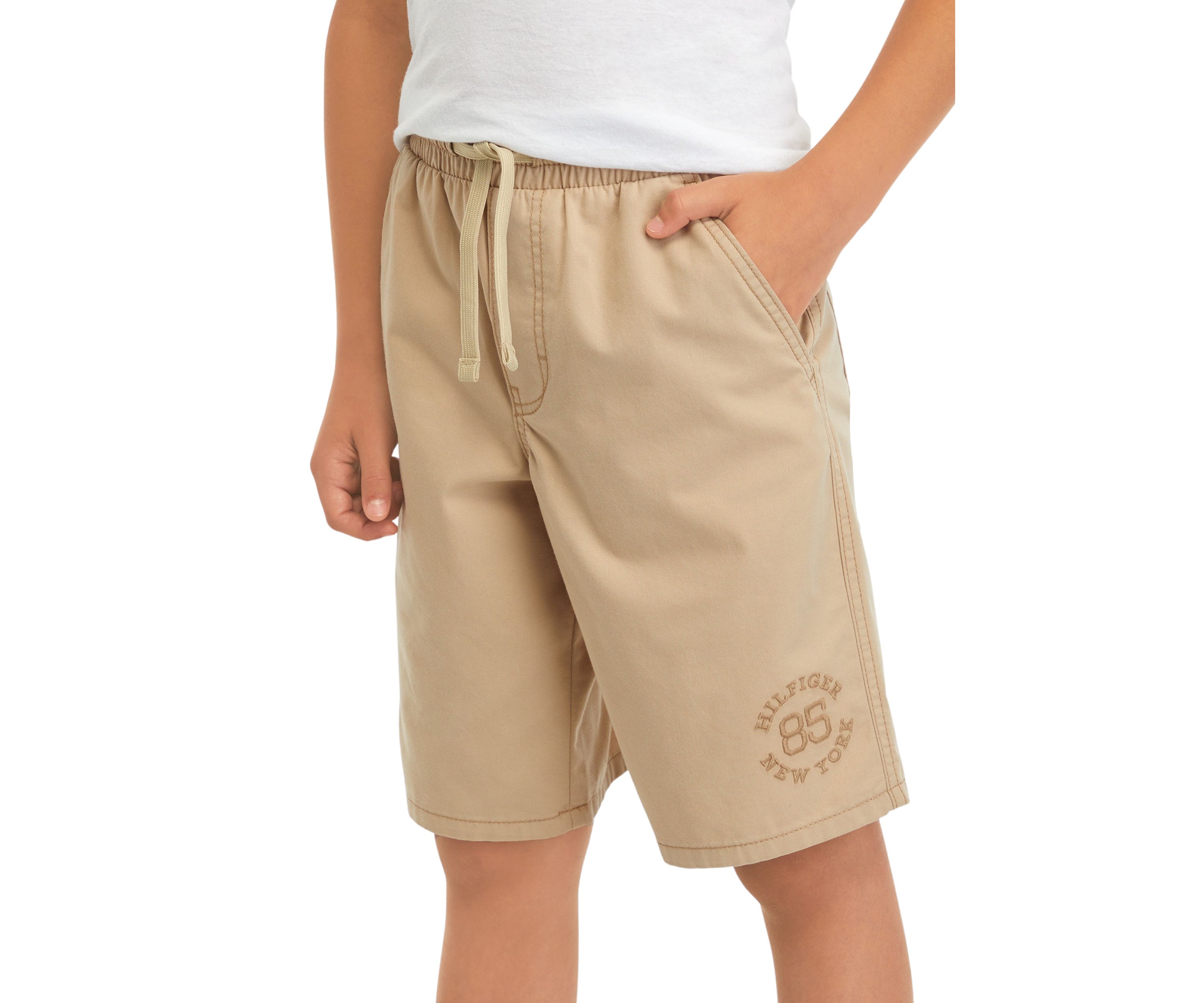 Boys 8-20 Raw Hem Pull On Shorts