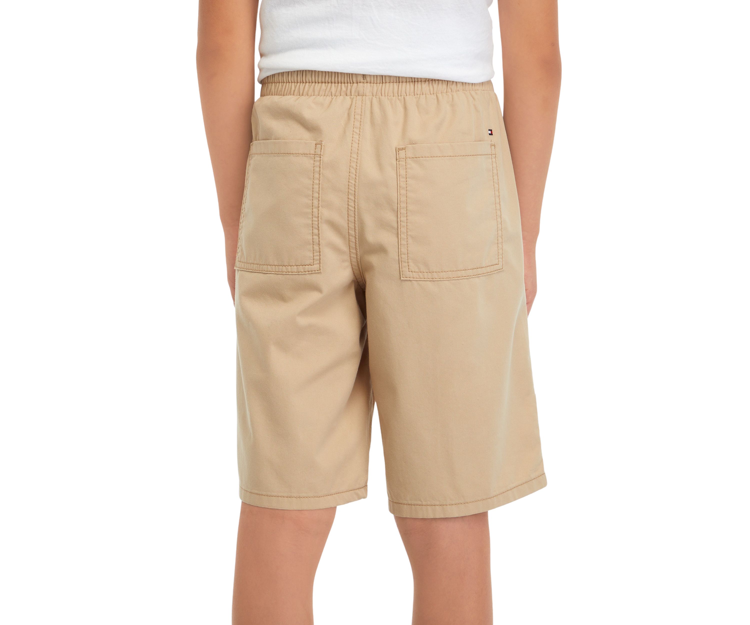 Boys 8-20 Raw Hem Pull On Shorts
