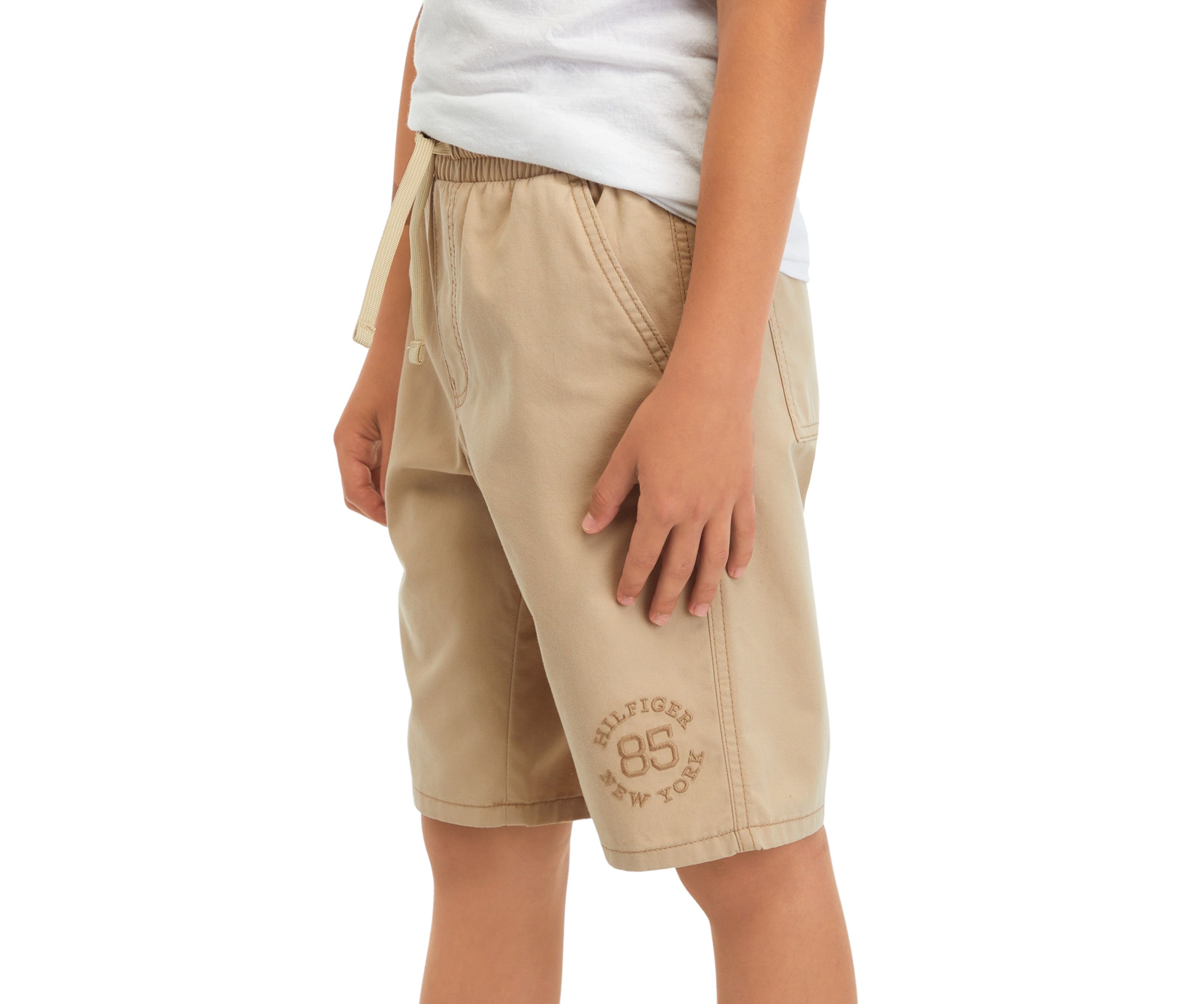 Boys 8-20 Raw Hem Pull On Shorts