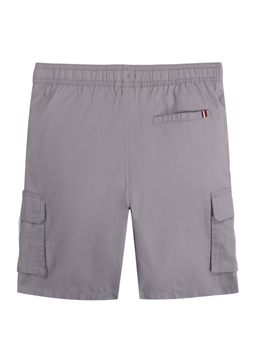 Boys 8-20 Solid Cargo Shorts