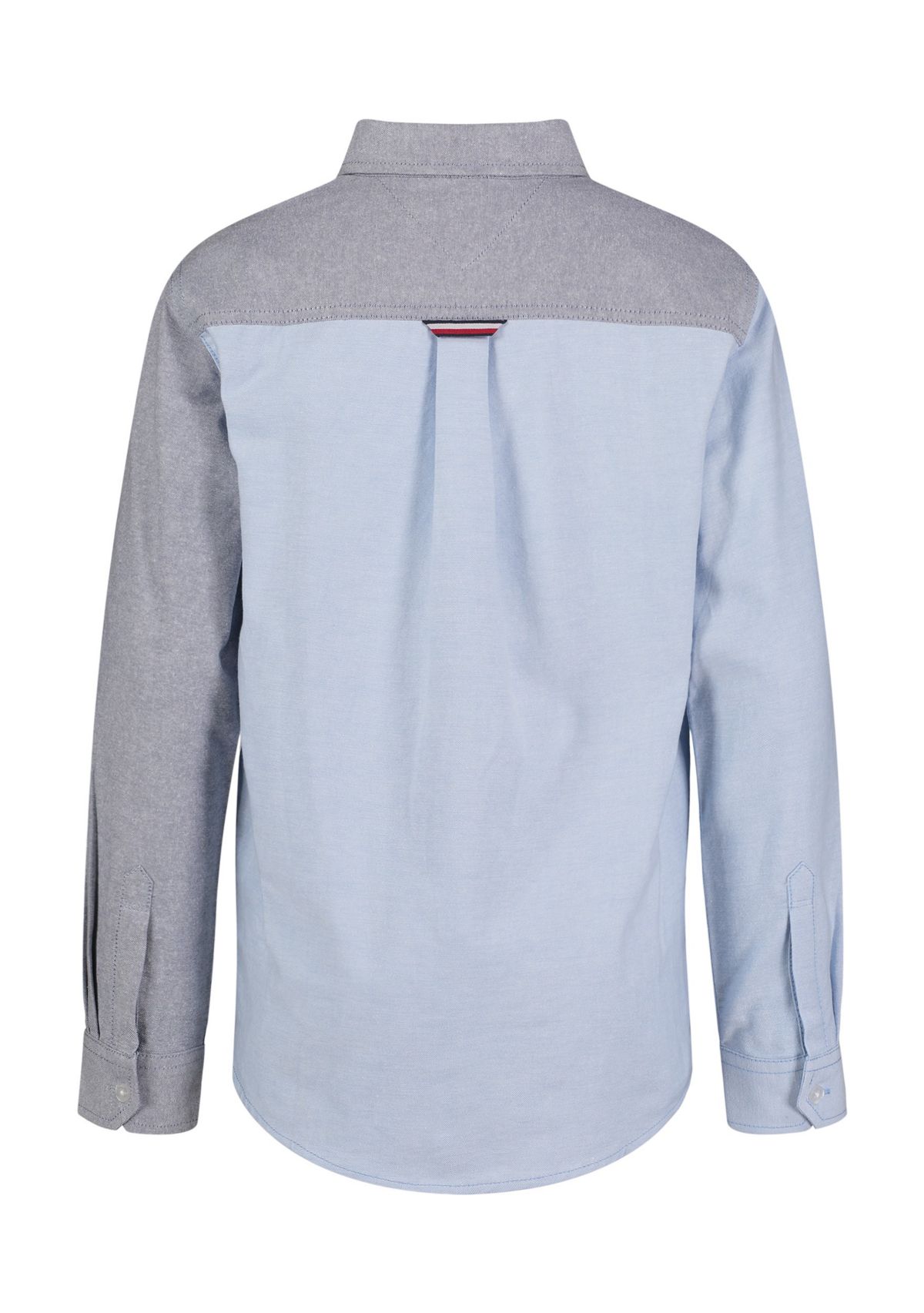 Boys 8-20 Quad Oxford Woven Button Down Shirt