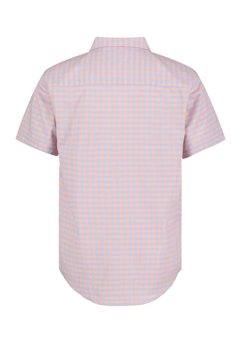 Boys 8-20 Check Printed Woven Shirt
