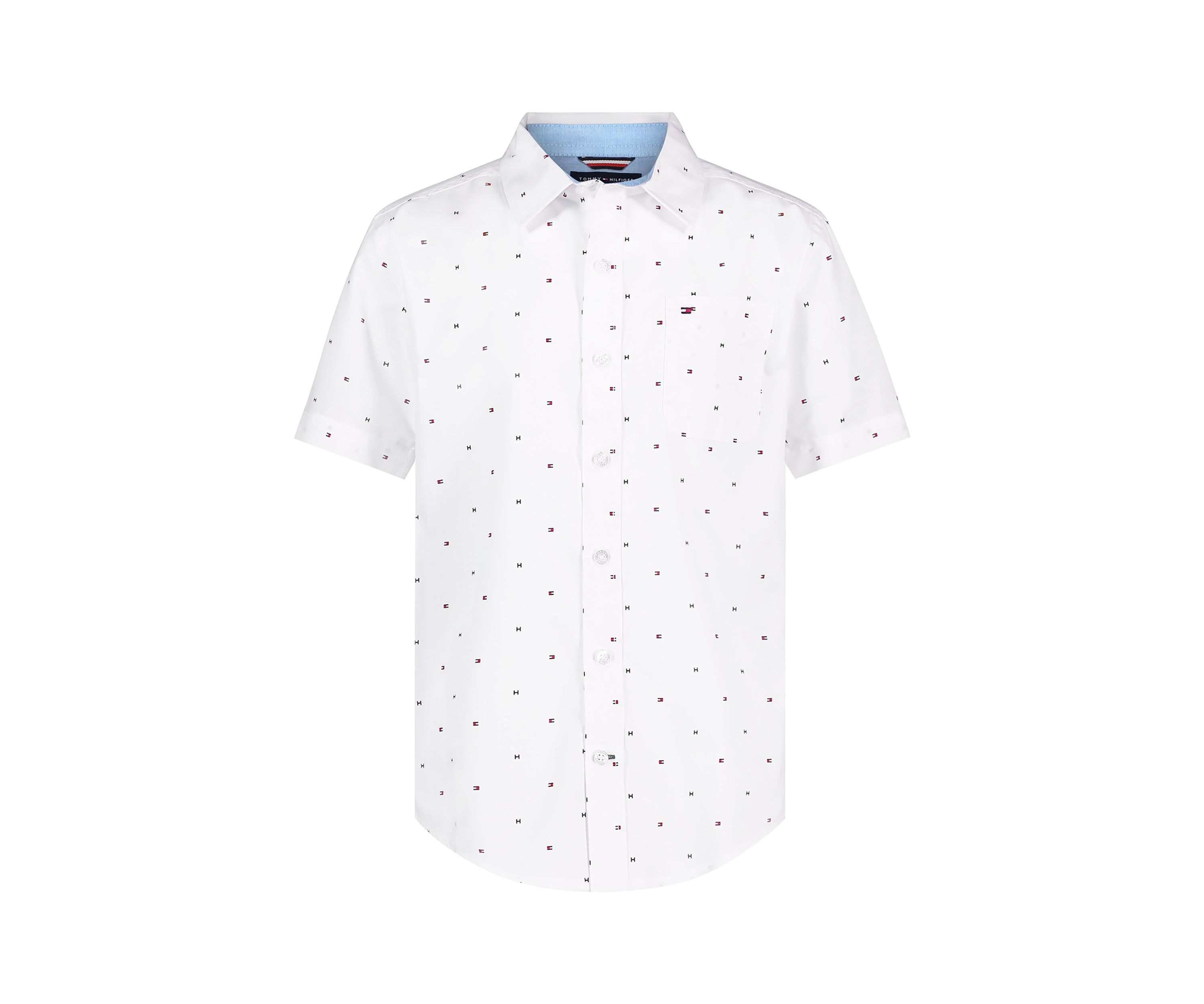 Boys 8-20 Flag Woven Shirt