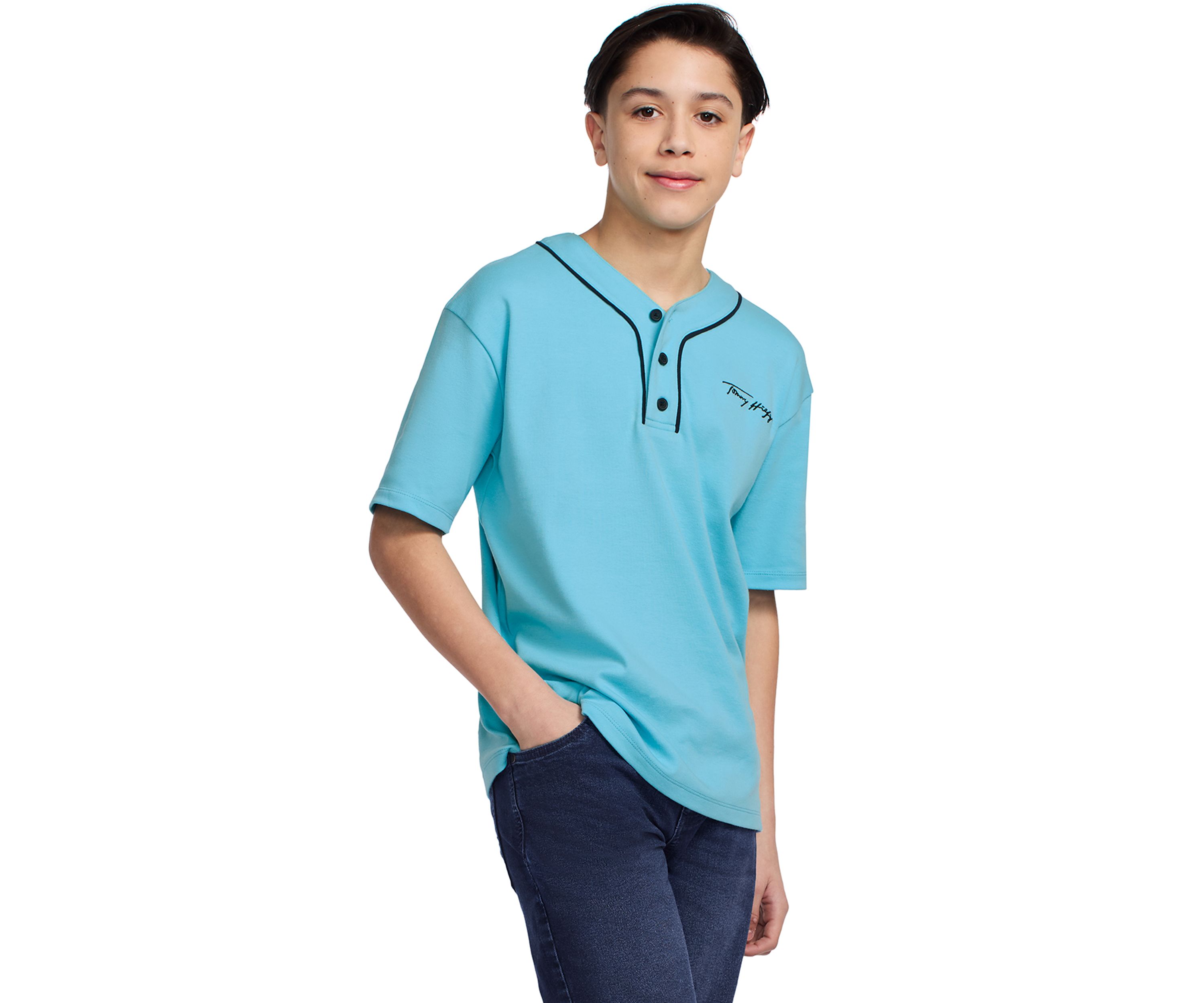 Boys 8-20 Short Sleeve Tommy Team Top
