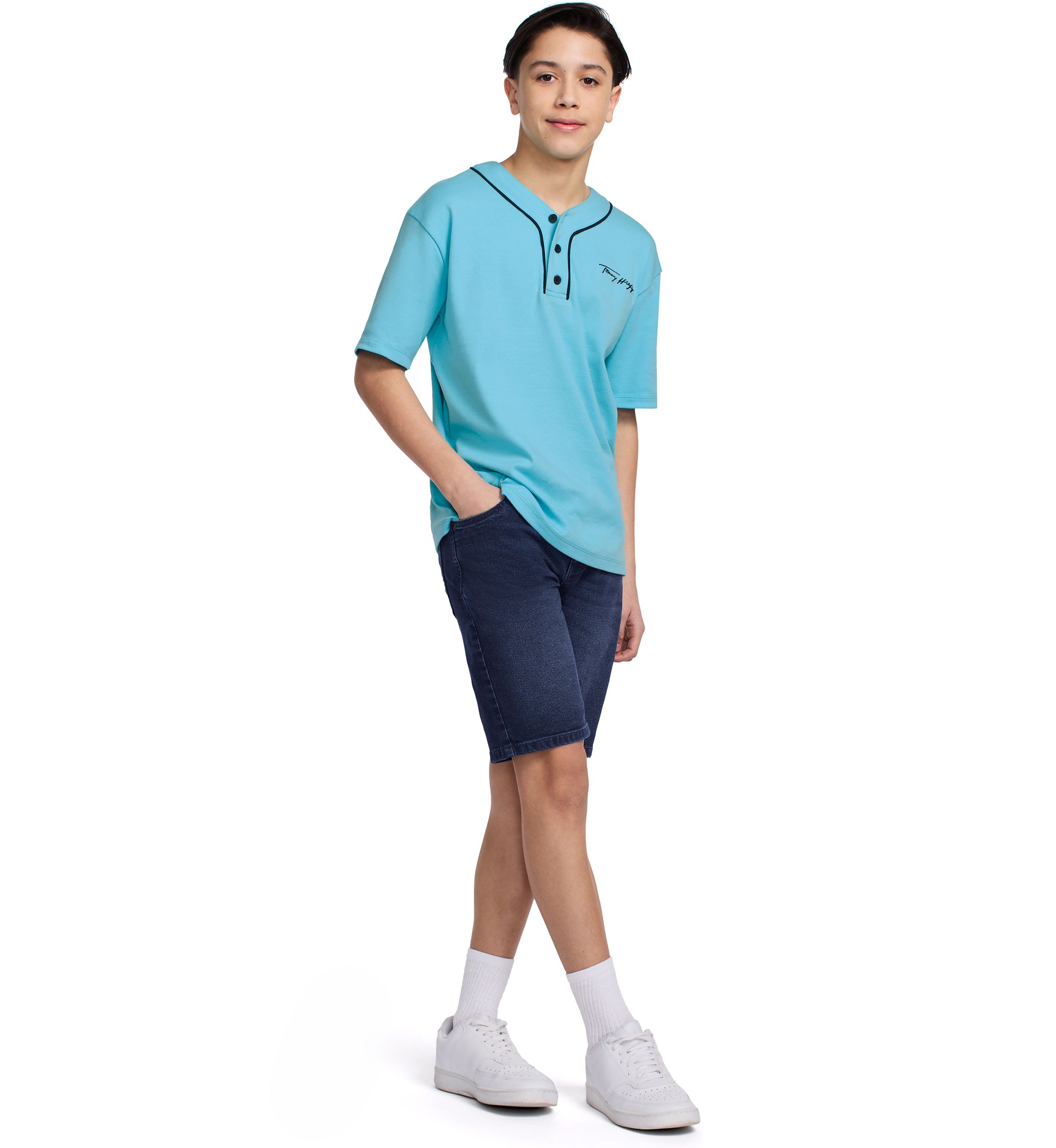 Boys 8-20 Short Sleeve Tommy Team Top