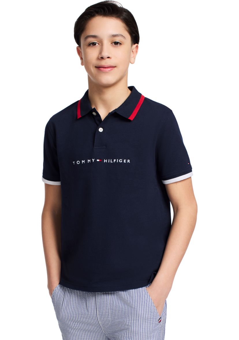 Boys 8-20 Short Sleeve Tomas Polo Shirt
