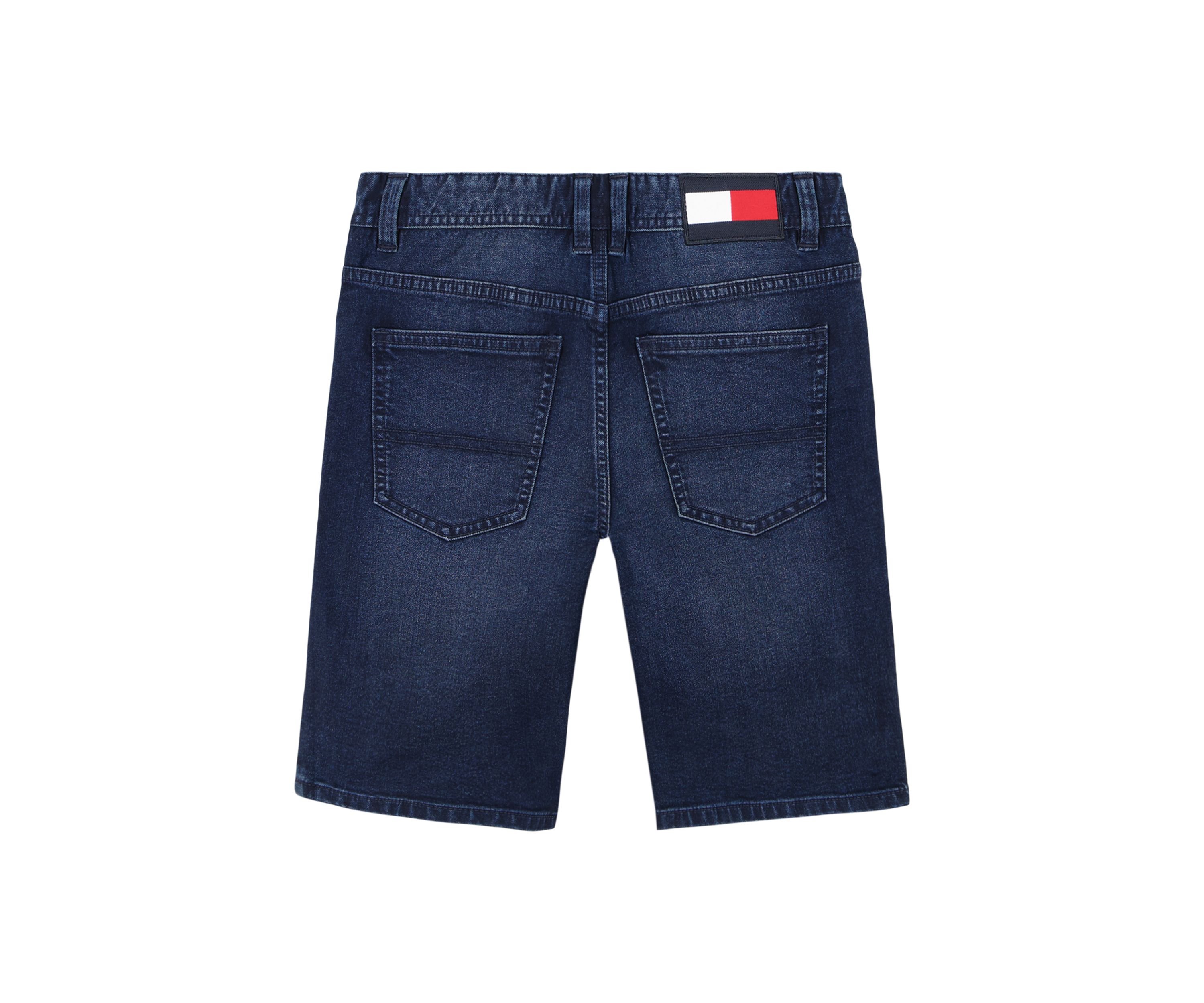Boys 8-20 Logo Denim Shorts