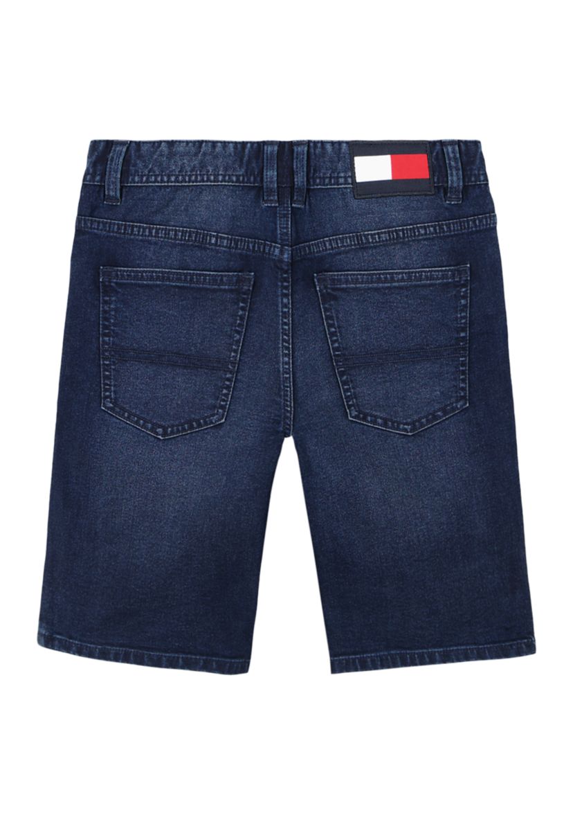 Boys 8-20 Logo Denim Shorts