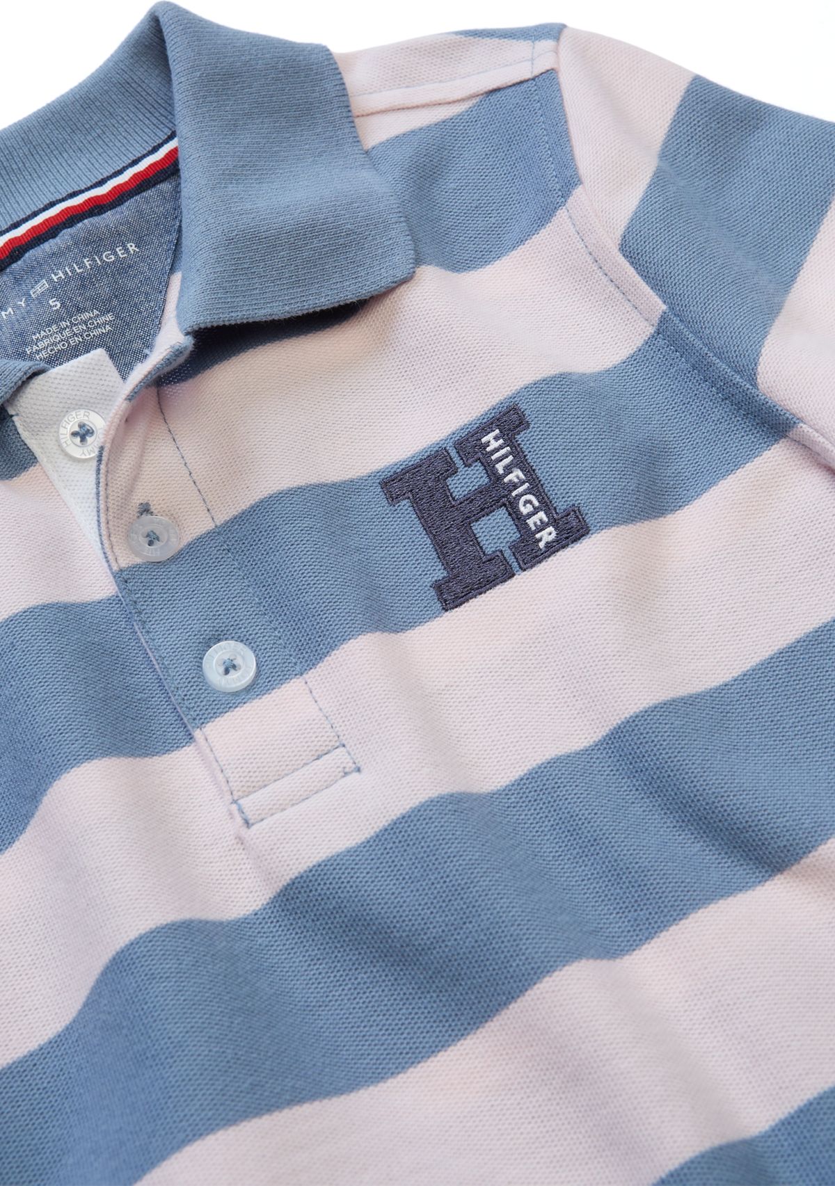 Boys 4-7 Striped Polo Set 