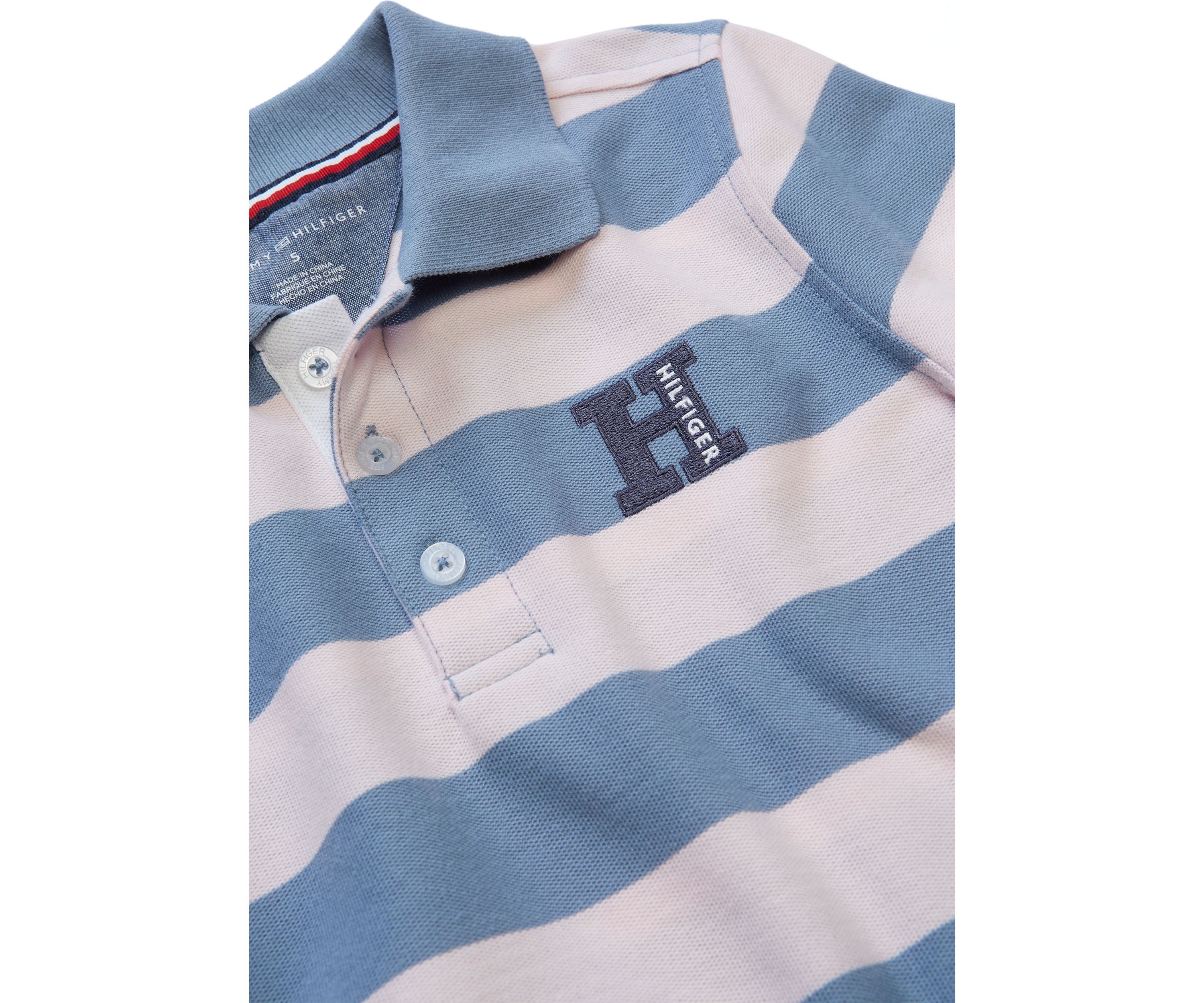 Boys 4-7 Striped Polo Set 