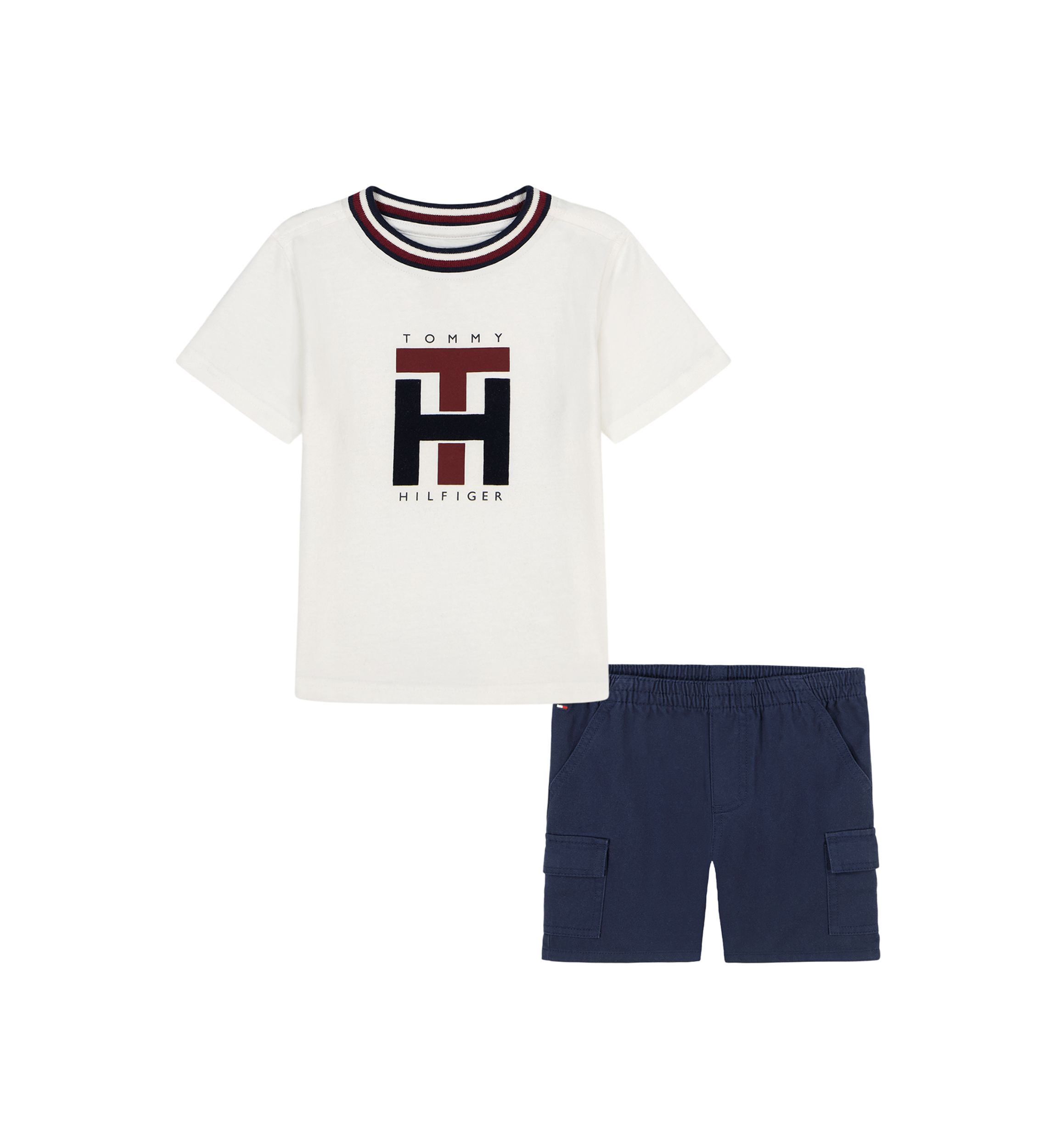 Boys 4-7 2 Piece Logo T-Shirt and Shorts Set
