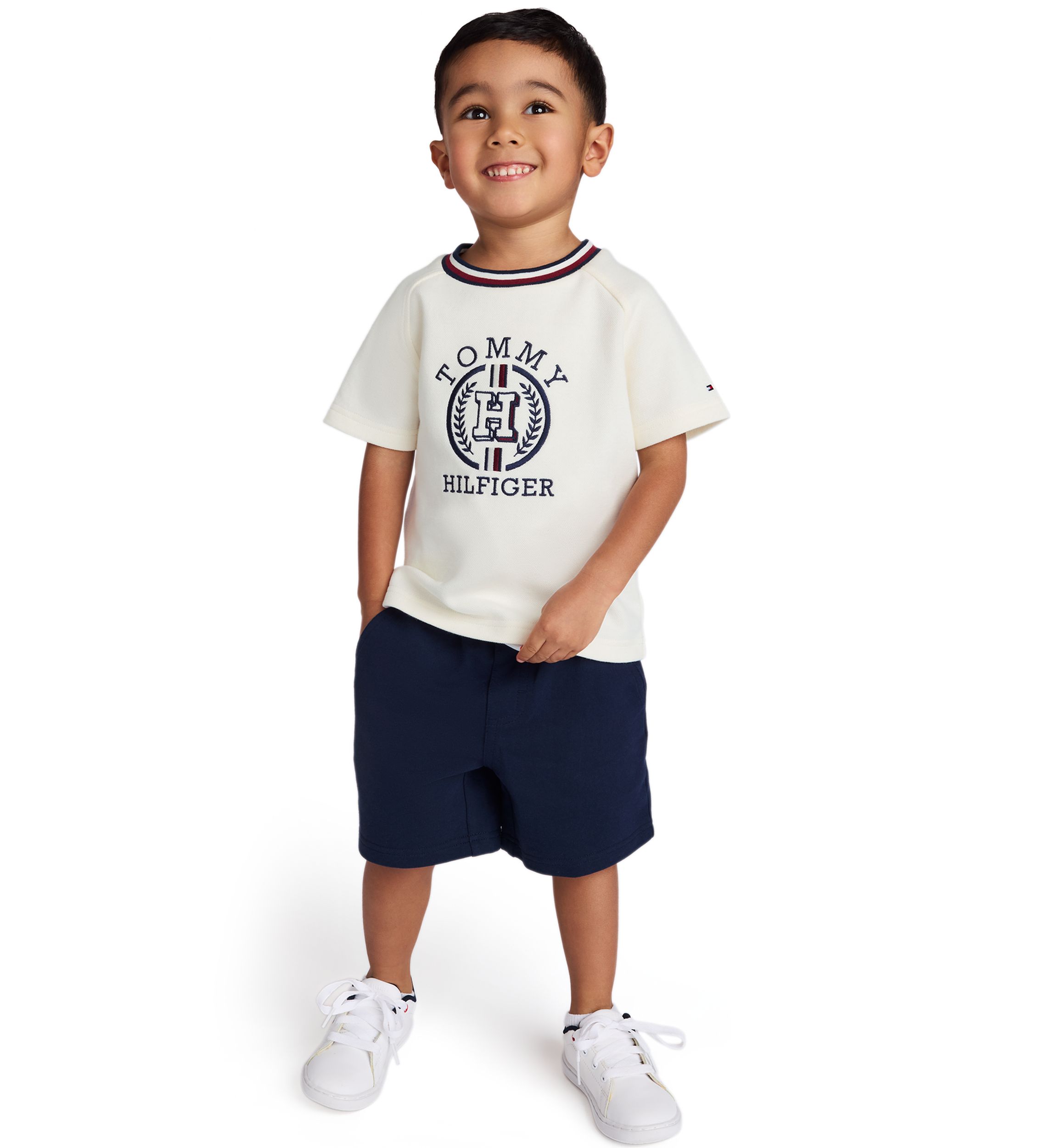 Boys 4-7 2 Piece Logo T-Shirt and Shorts Set