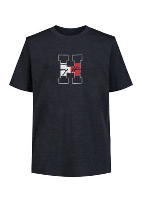  DKNY Boys' T-Shirt - 3 Pack Short Sleeve Graphic Logo Tee  (8-20), Size 8, Black: Clothing, Shoes & Jewelry