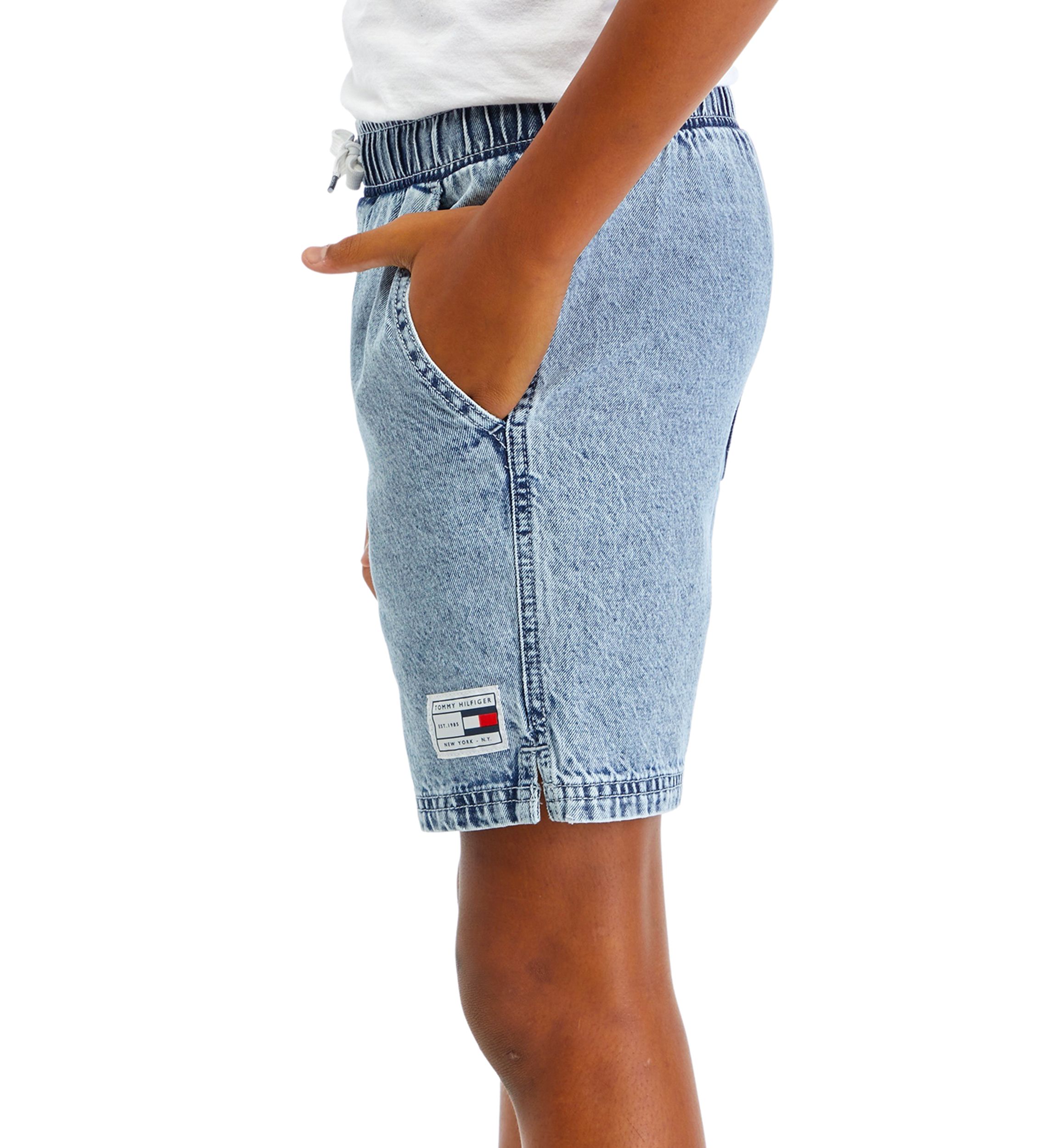 Boys 8-20 Sporty Denim Shorts