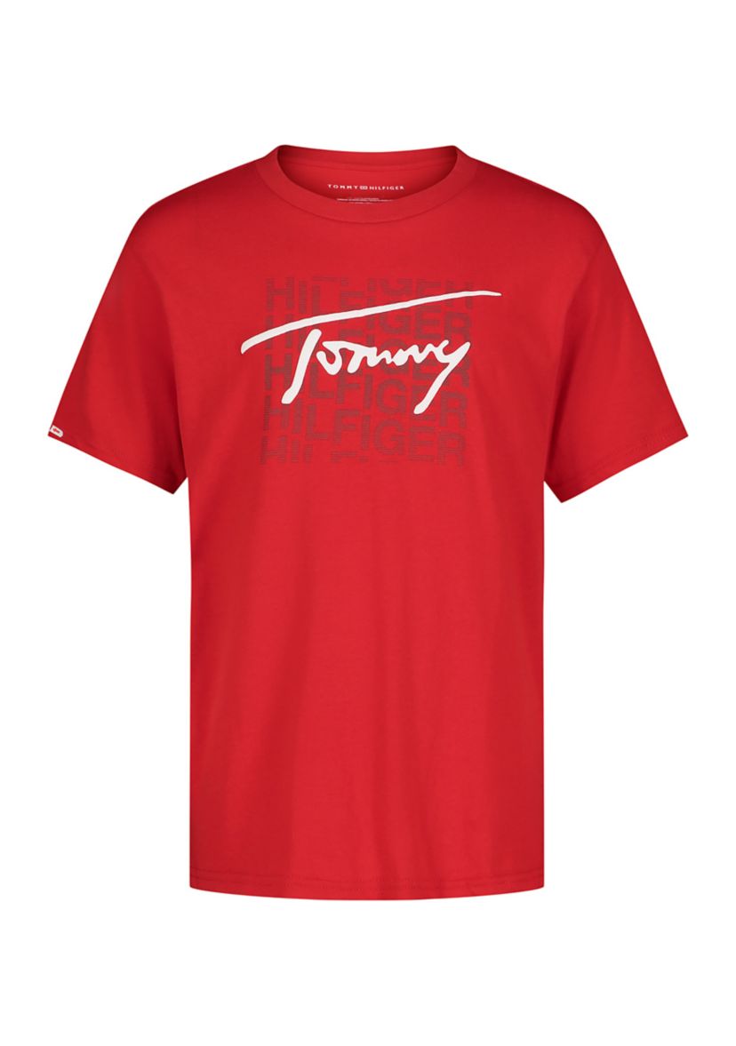 Boys 8-20 Signature Slant Graphic T-Shirt