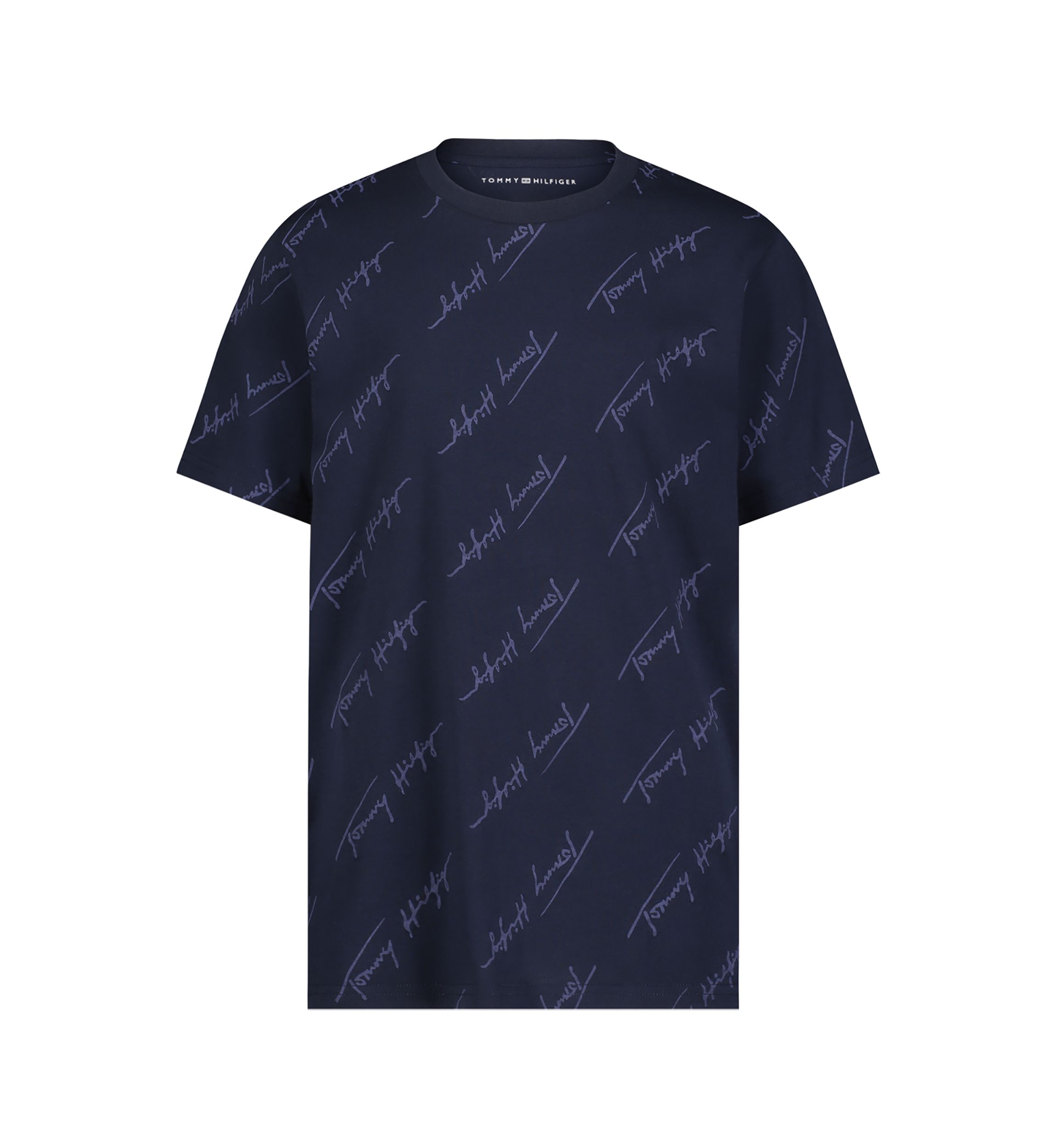 Boys 8-20 Angled Script Printed T-Shirt
