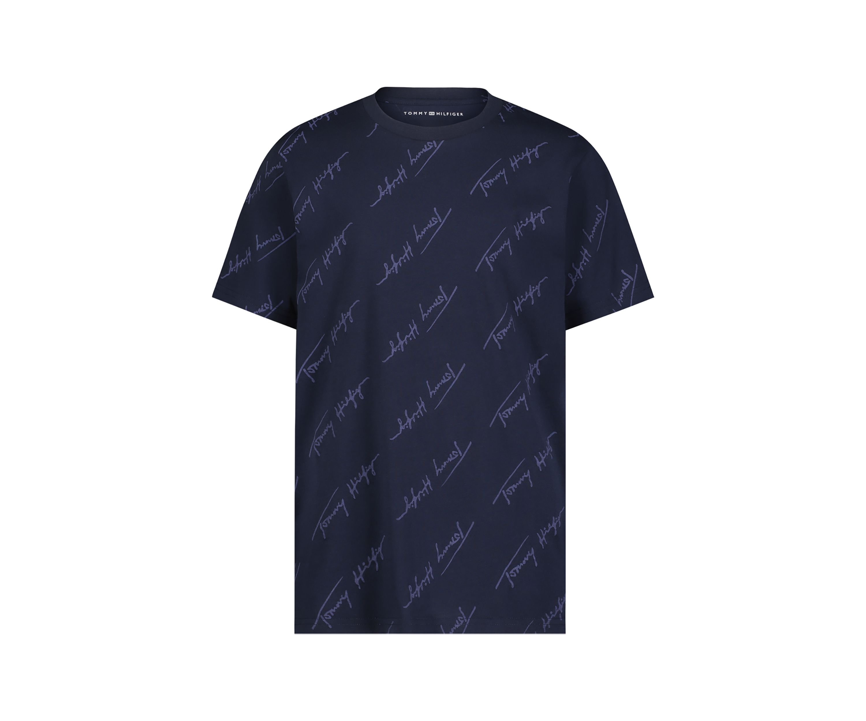 Boys 8-20 Angled Script Printed T-Shirt