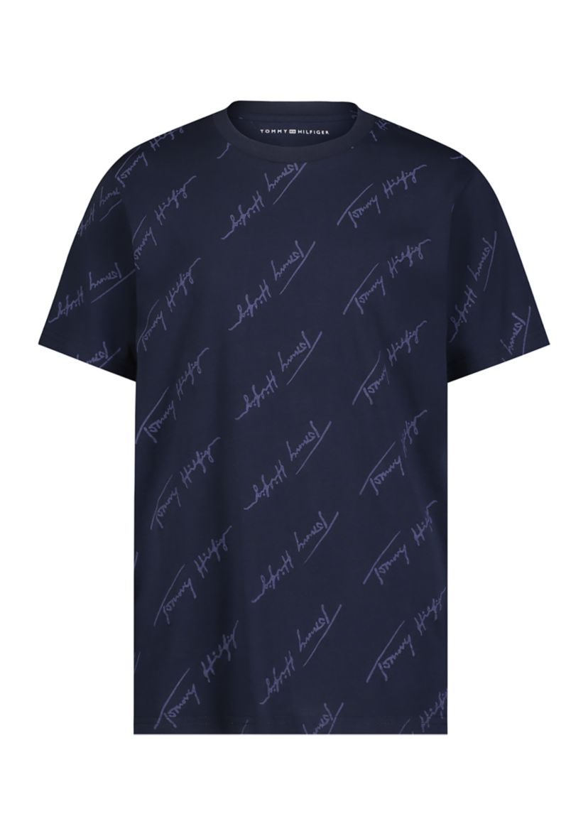 Boys 8-20 Angled Script Printed T-Shirt