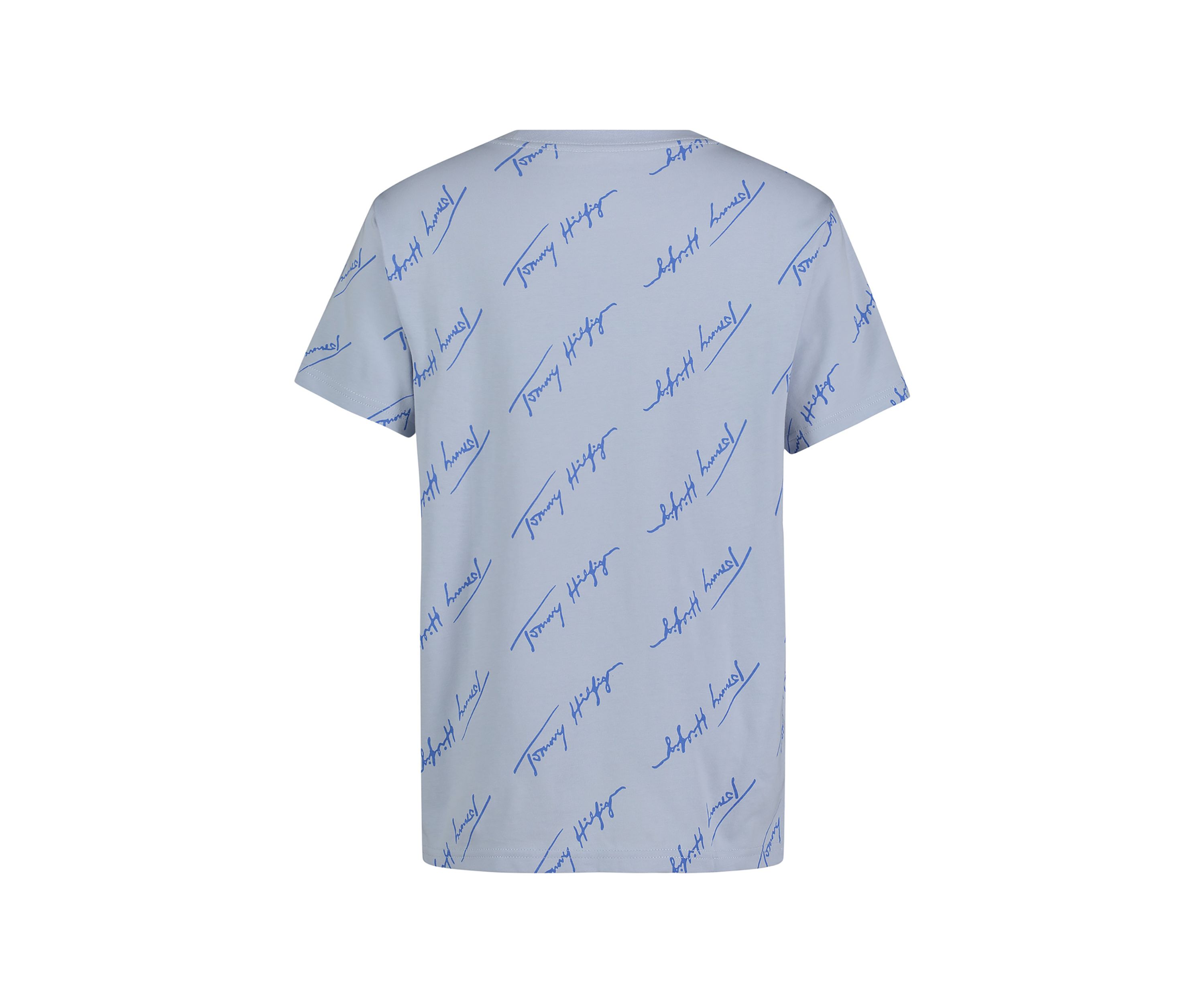 Boys 8-20 Short Sleeve Angled Script Printed T-Shirt