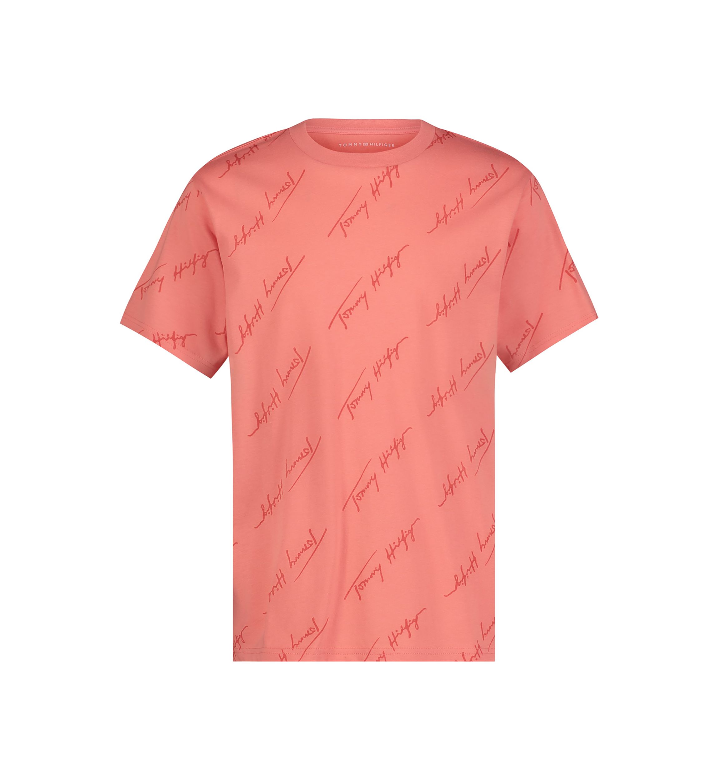 Boys 8-20 Angled Script Printed T-Shirt