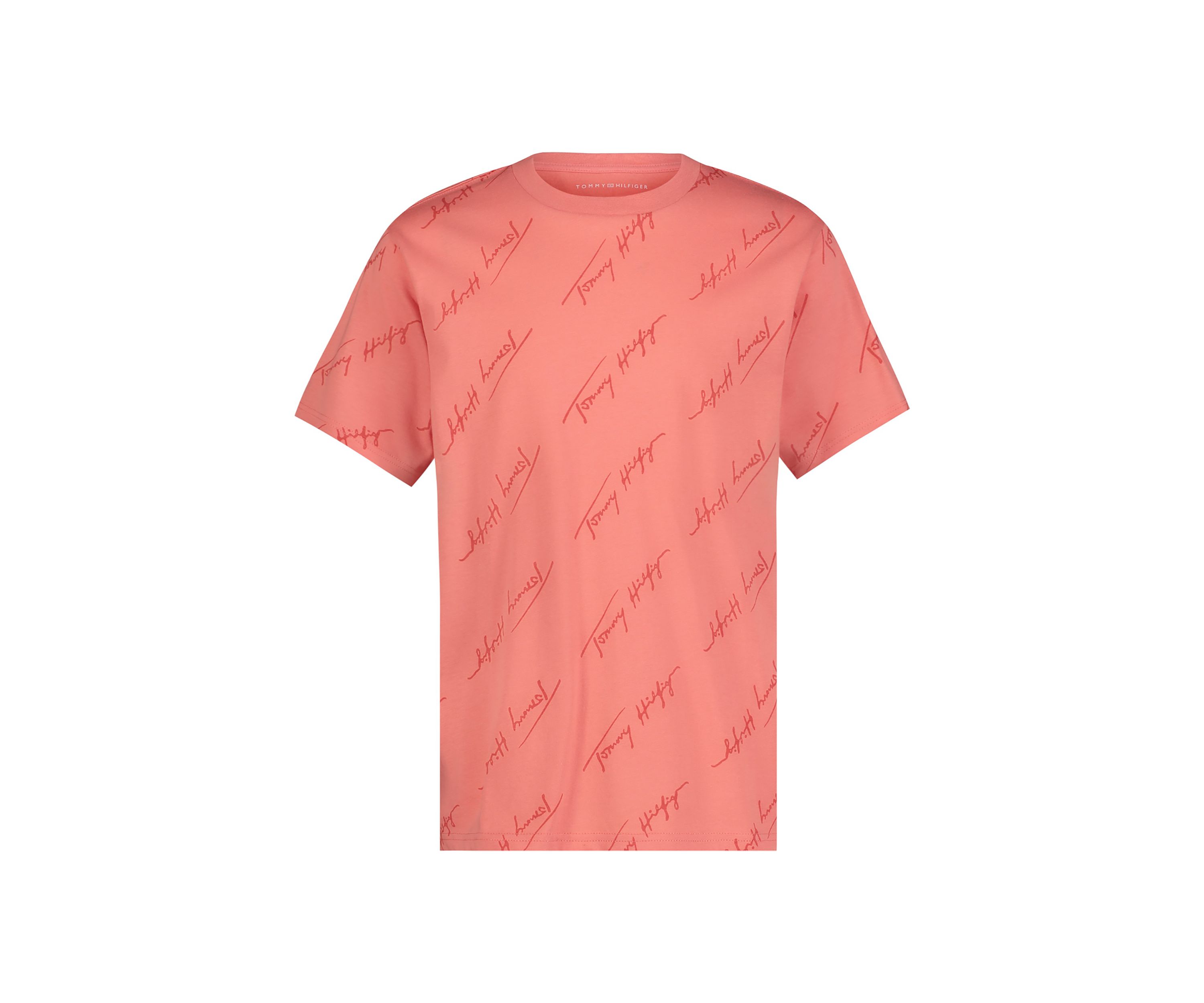 Boys 8-20 Angled Script Printed T-Shirt