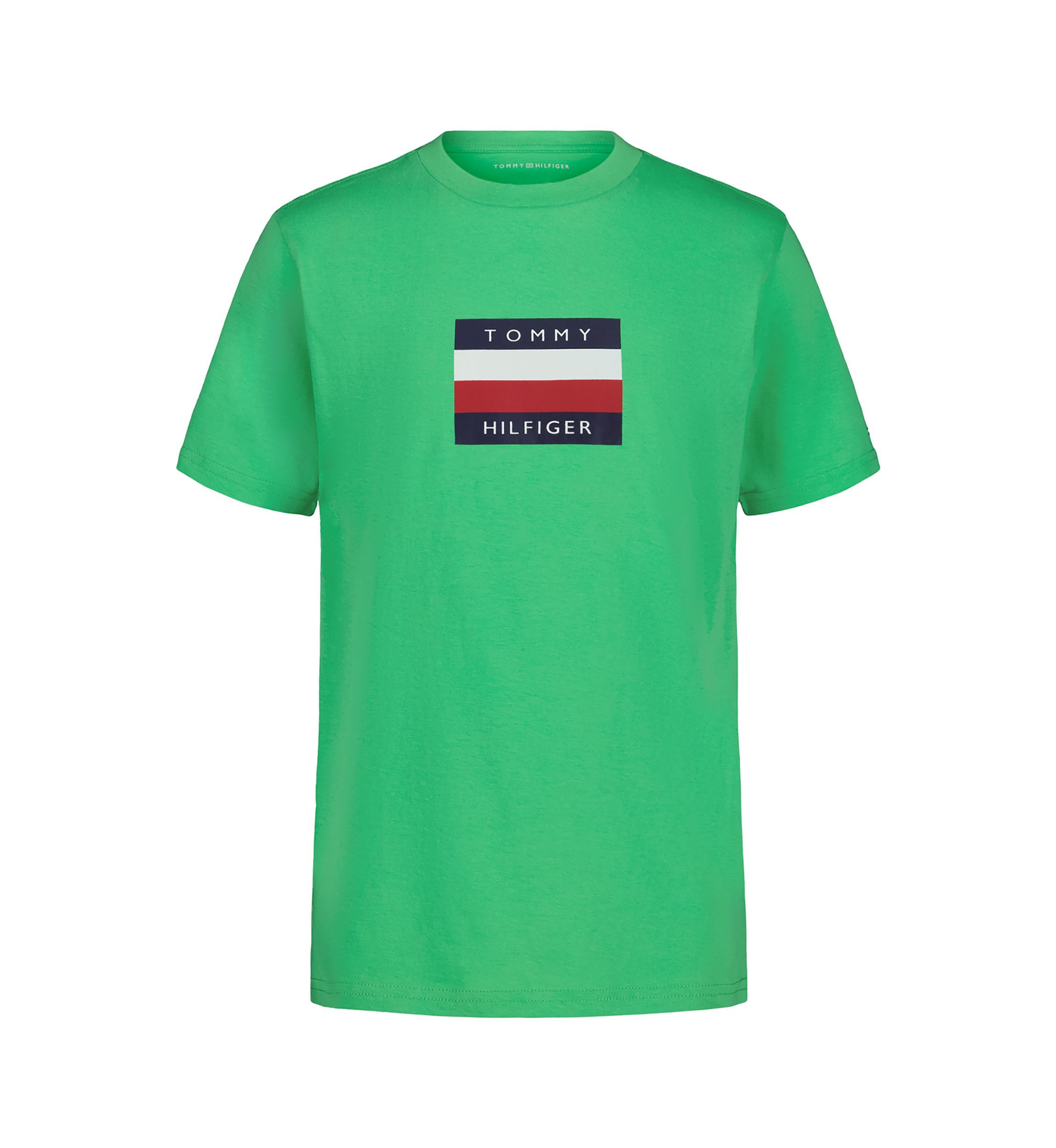 Boys 8-20 Signature Chest Flag Logo T-Shirt