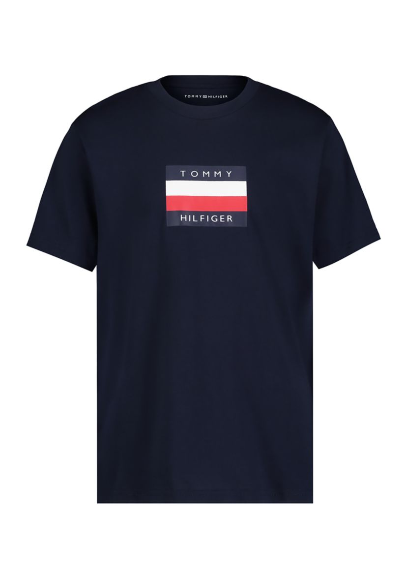 Boys 8-20 Short Sleeve Signature Chest Logo Graphic T-Shirt