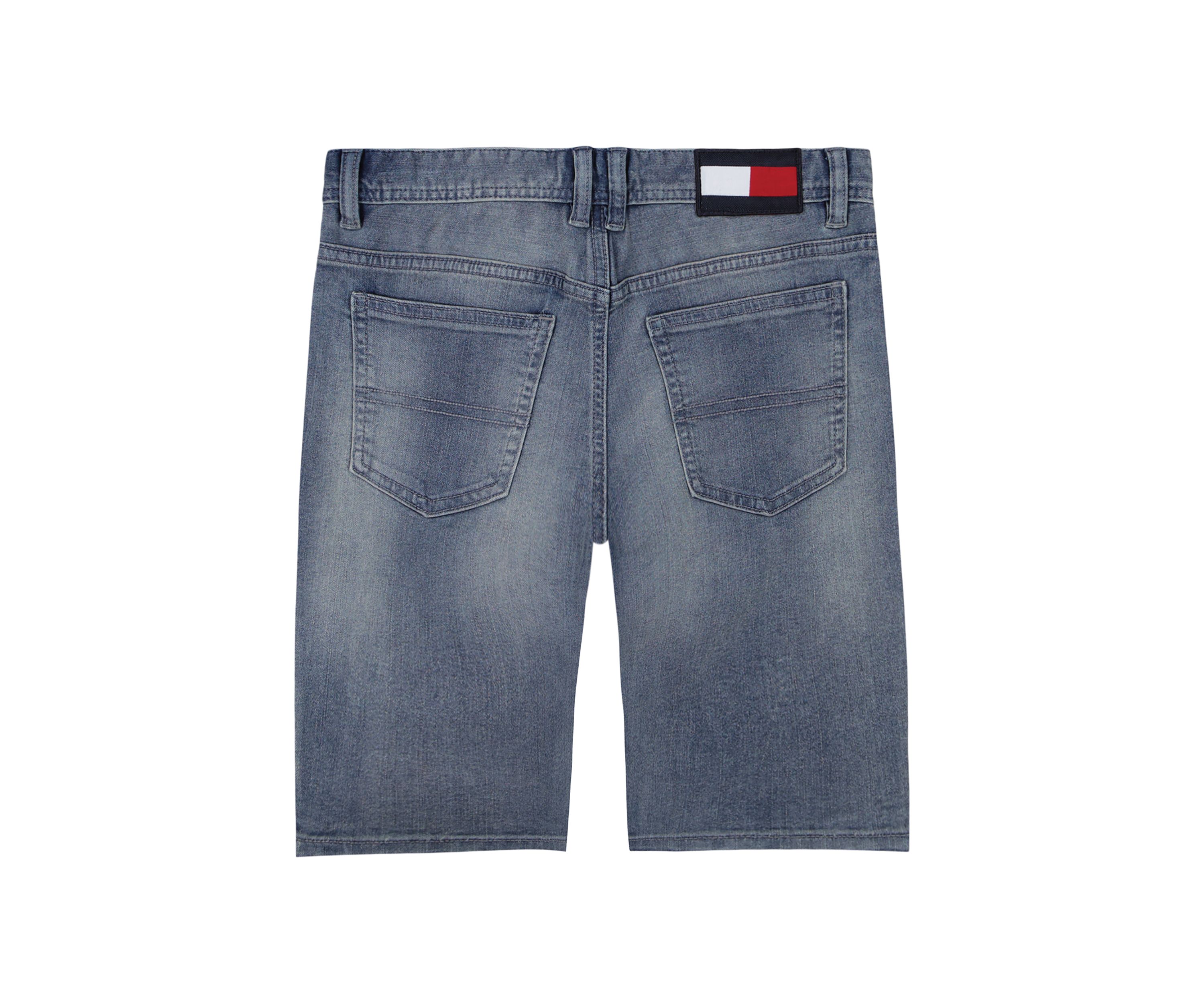Boys 8-20 Logo Denim Shorts