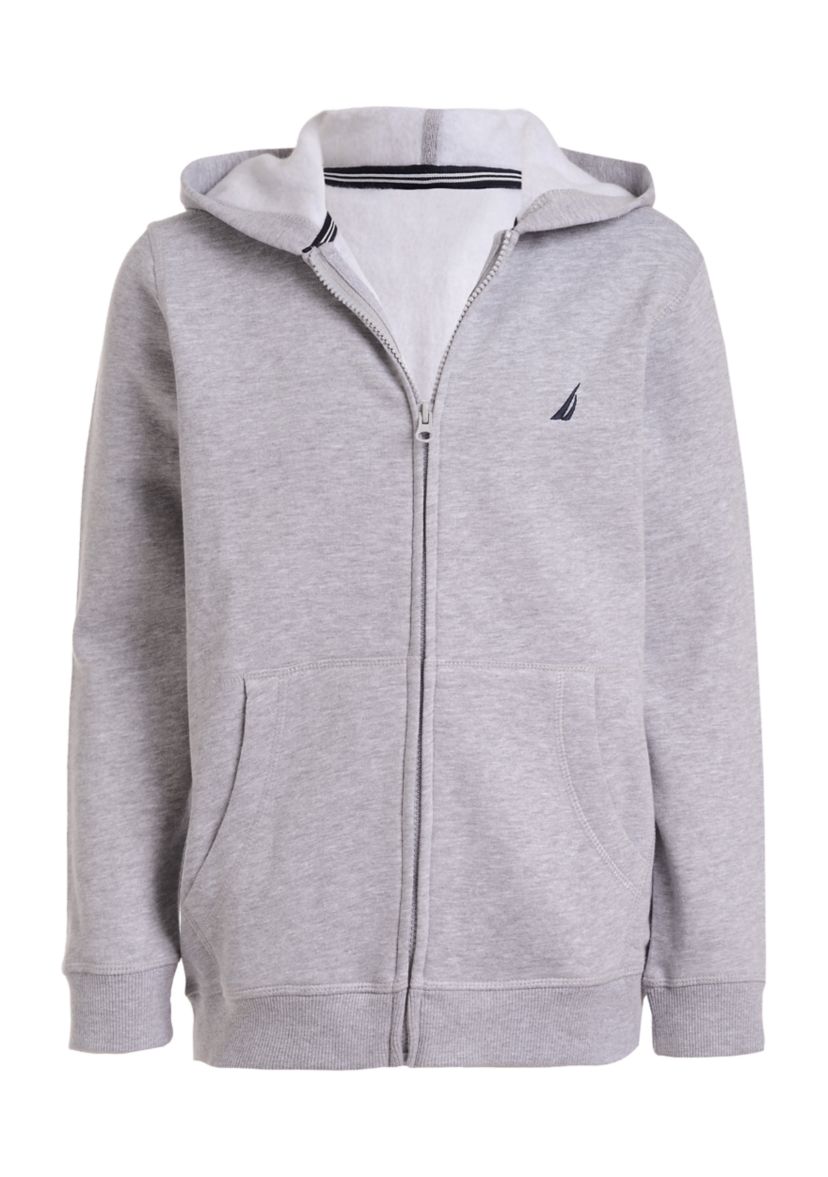 Boys 4-7 Full Zip Fleece Hoodie