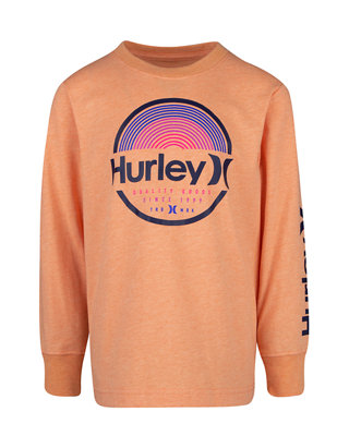 Hurley Boys' Long Sleeve Graphic T-Shirt-Discontinued 