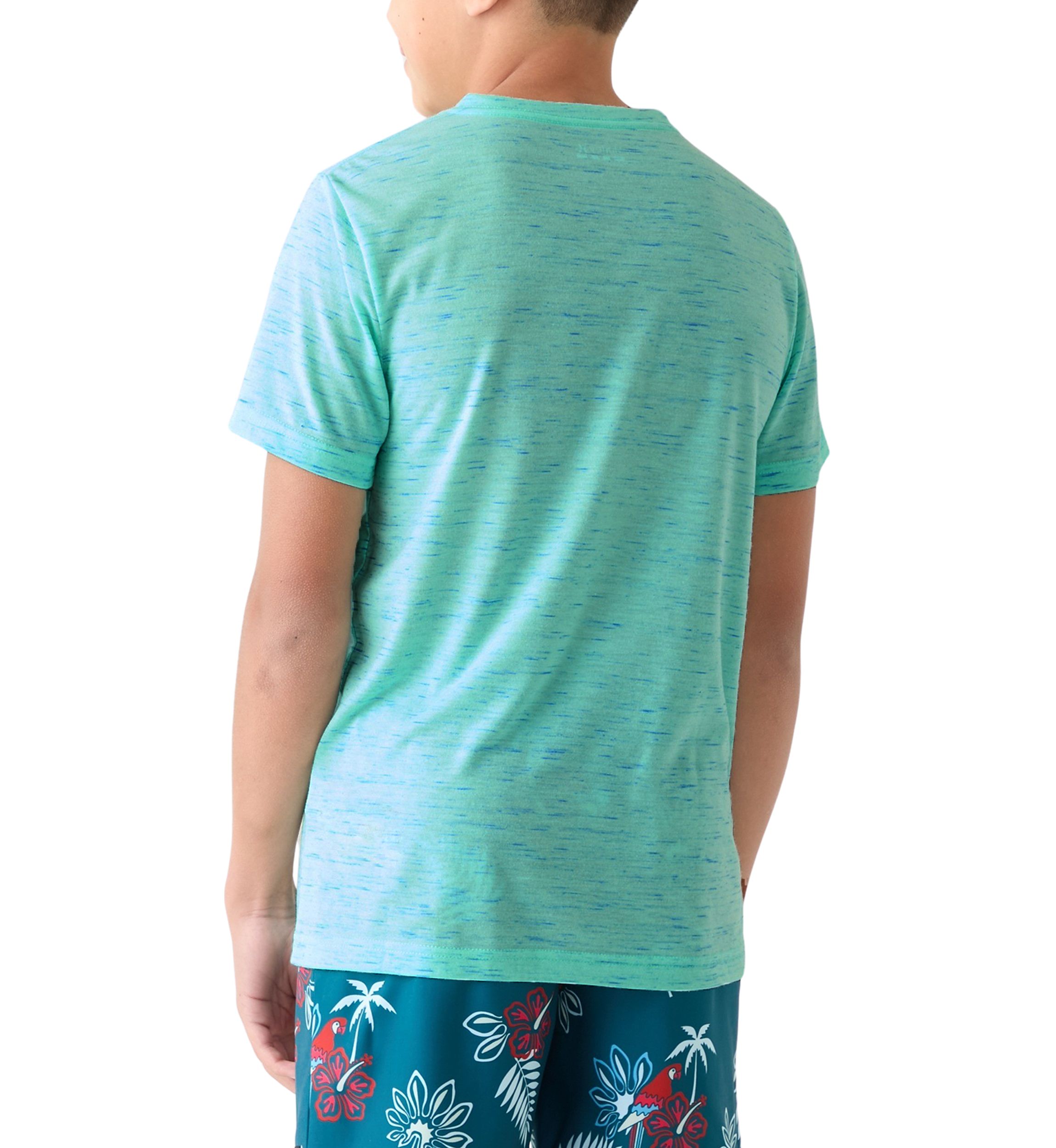 Boys 8-20 V-Neck Cloud Slub Knit T-Shirt