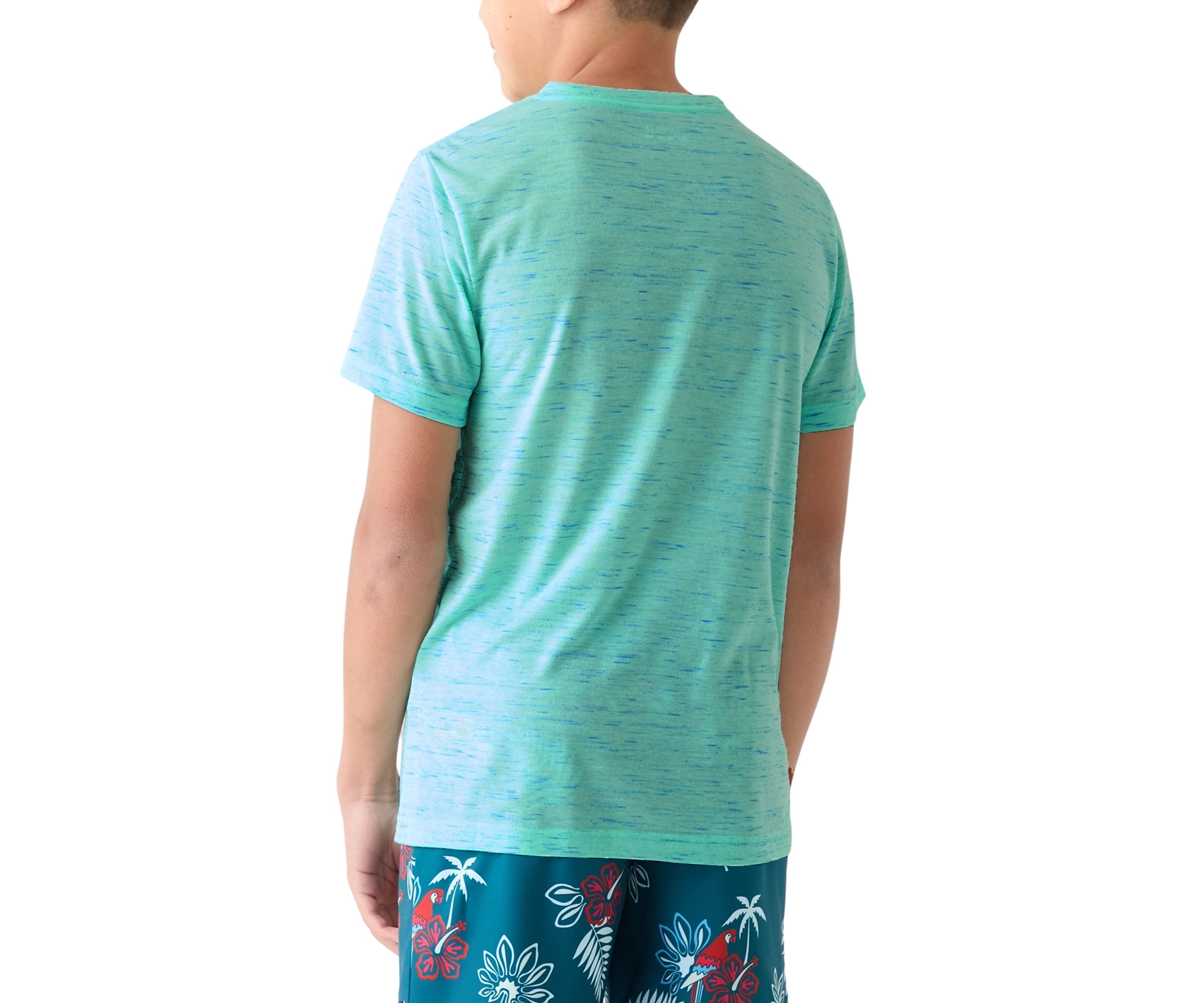 Boys 8-20 V-Neck Cloud Slub Knit T-Shirt