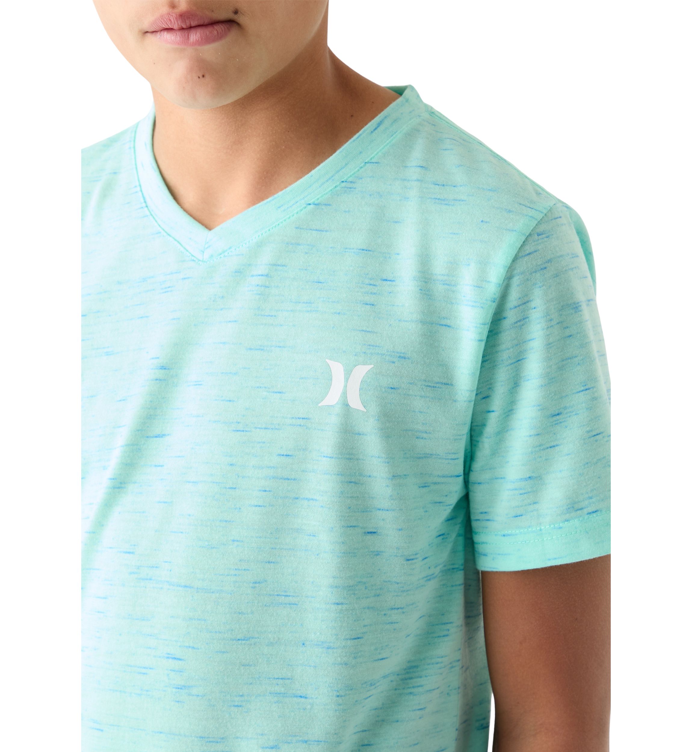 Boys 8-20 V-Neck Cloud Slub Knit T-Shirt