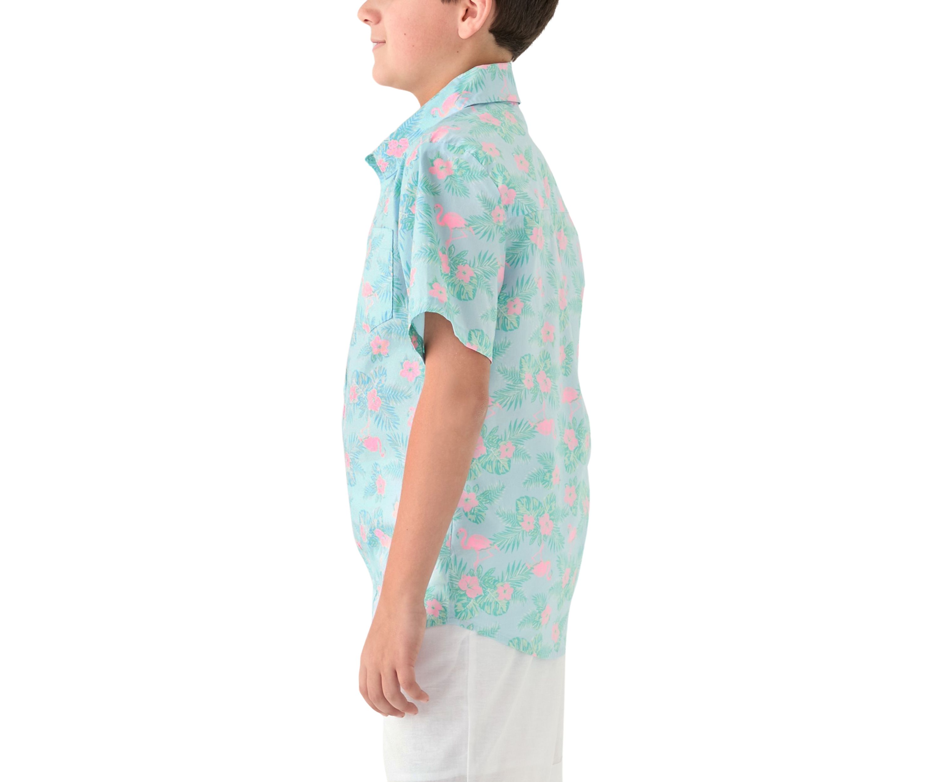 Boys 8-20 Printed Woven Shirt