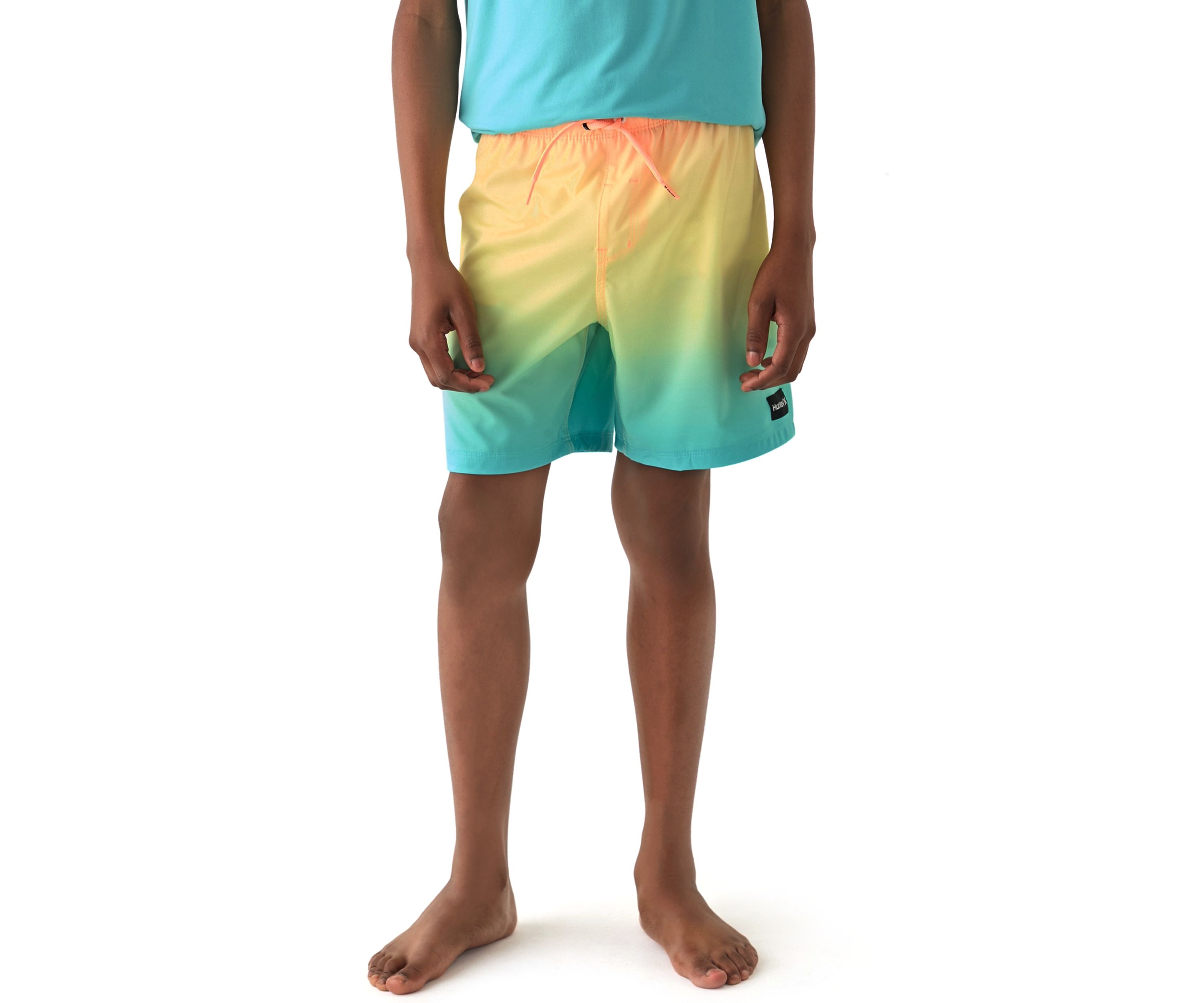 Boys 8-20 Pull On Board Shorts with Liner