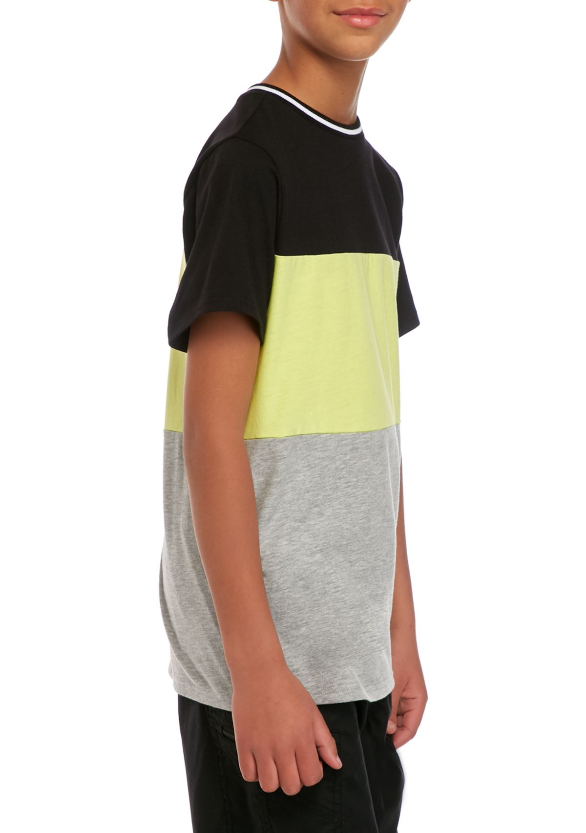 Boys 8-20 Color Block T-Shirt