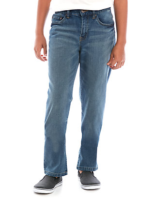 Classic Straight Boys Denim Jeans Size 20 NWT Lucky Brand Eastvale Medium Blue