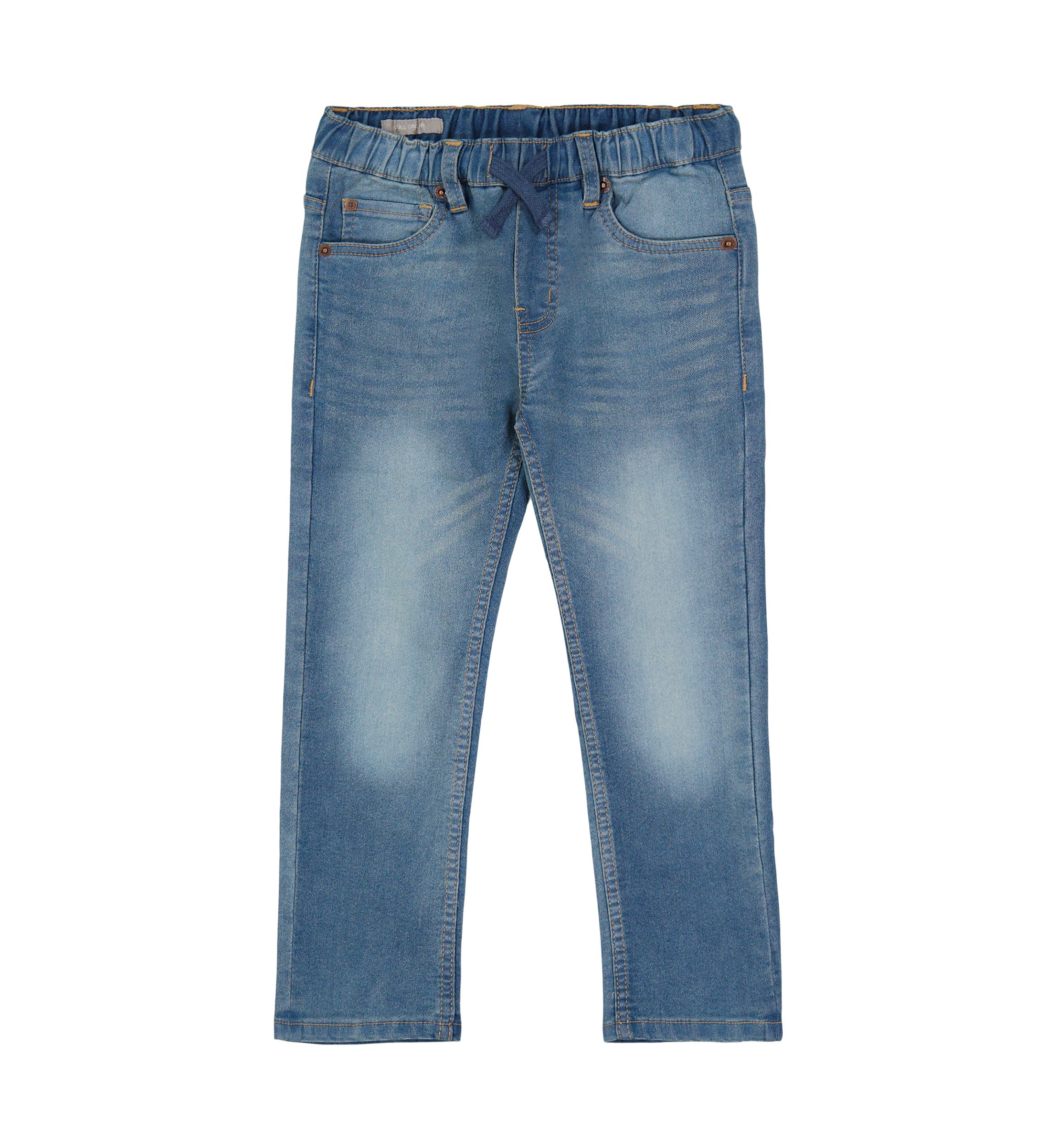 Boys 8-20 Knit Denim Pull On Pants