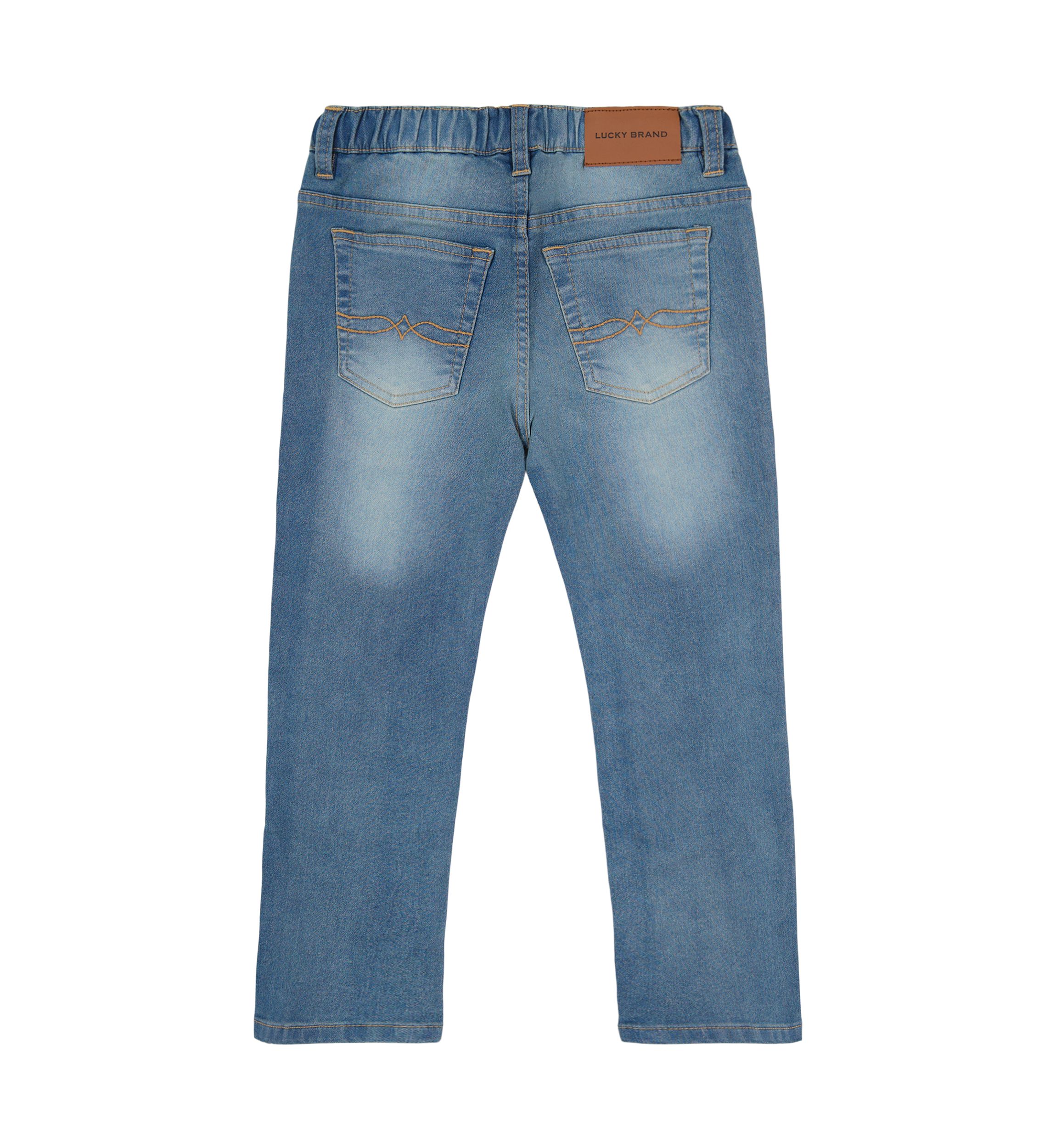 Boys 8-20 Knit Denim Pull On Pants