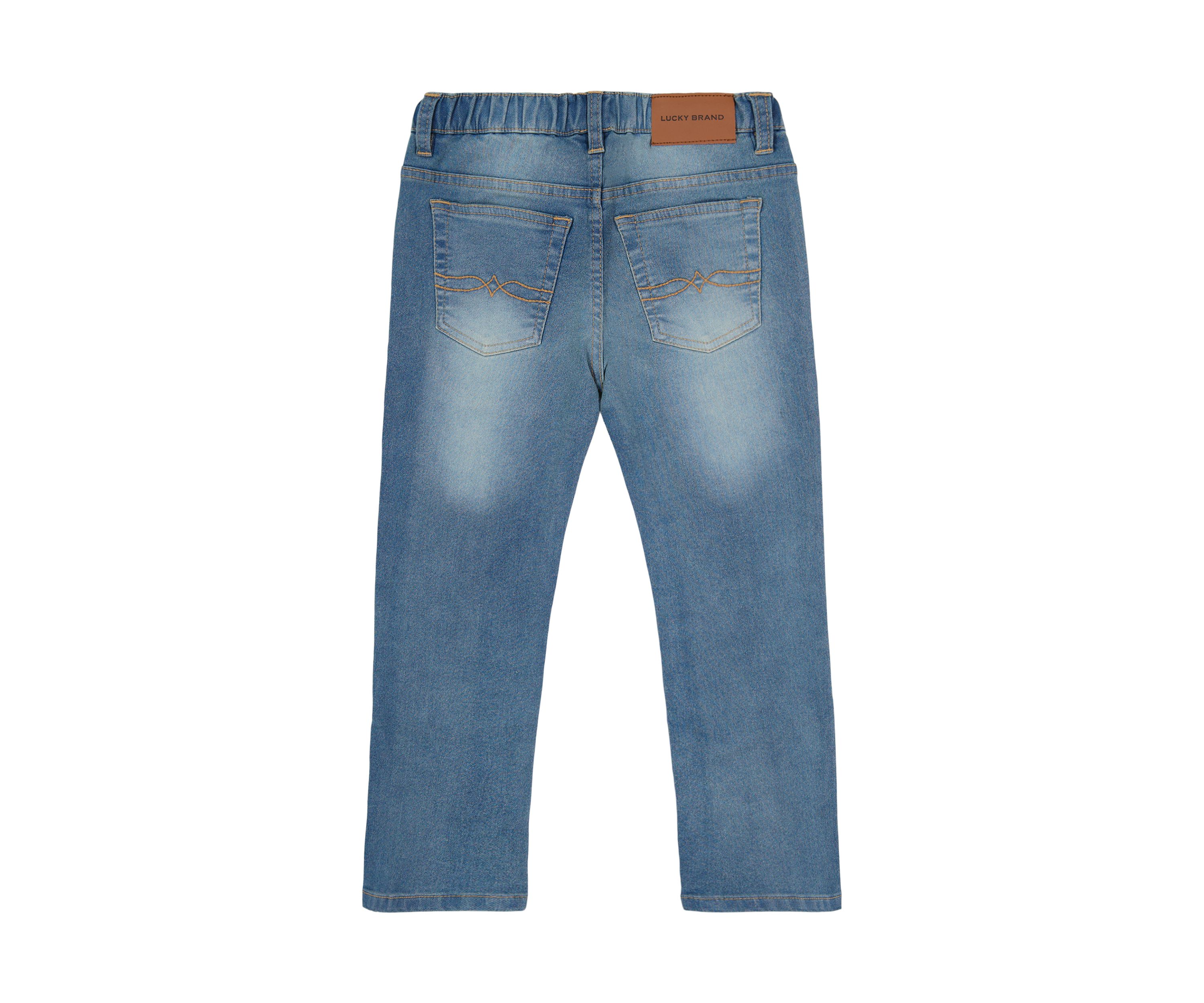 Boys 8-20 Knit Denim Pull On Pants