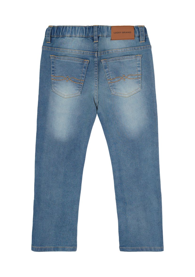 Boys 8-20 Knit Denim Pull On Pants