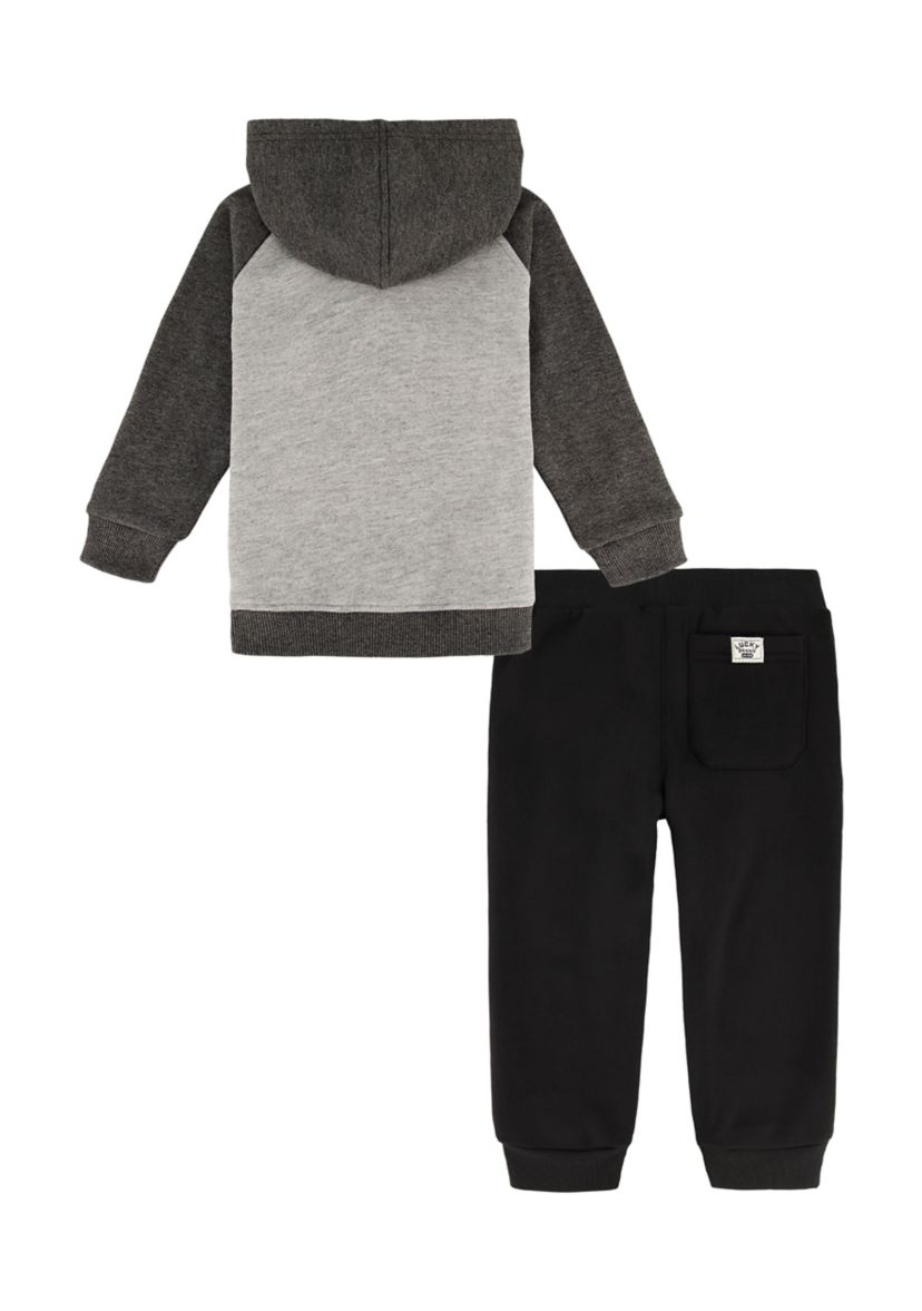 Boys 4-7 Fleece Hoodie Set